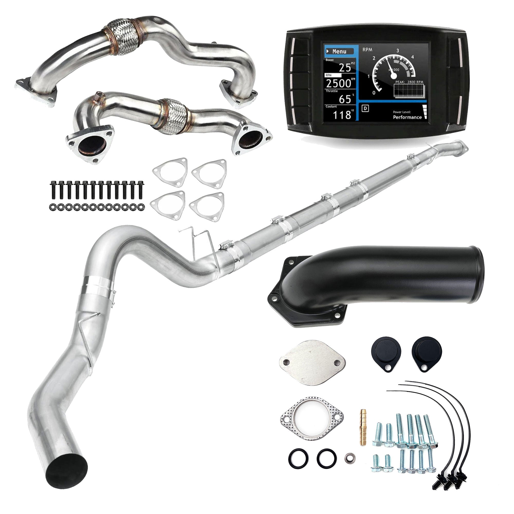 Full Delete Kit DPF/DEF/EGR | 2008-2010 Ford Powerstroke 6.4L