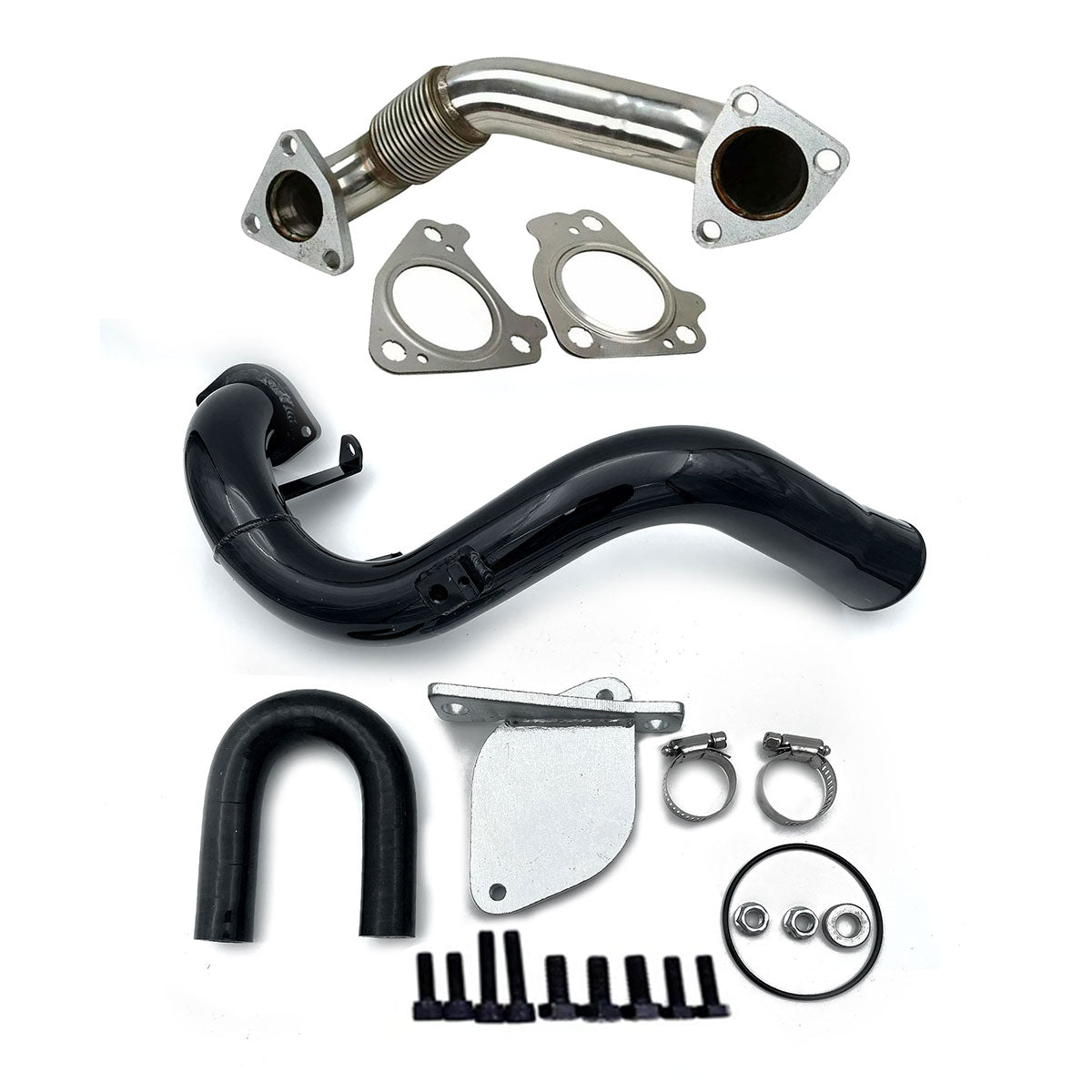 EGR Delete Kit | Passenger Side Up-Pipe | 2007-2010 GM/Chevy Duramax 6.6L