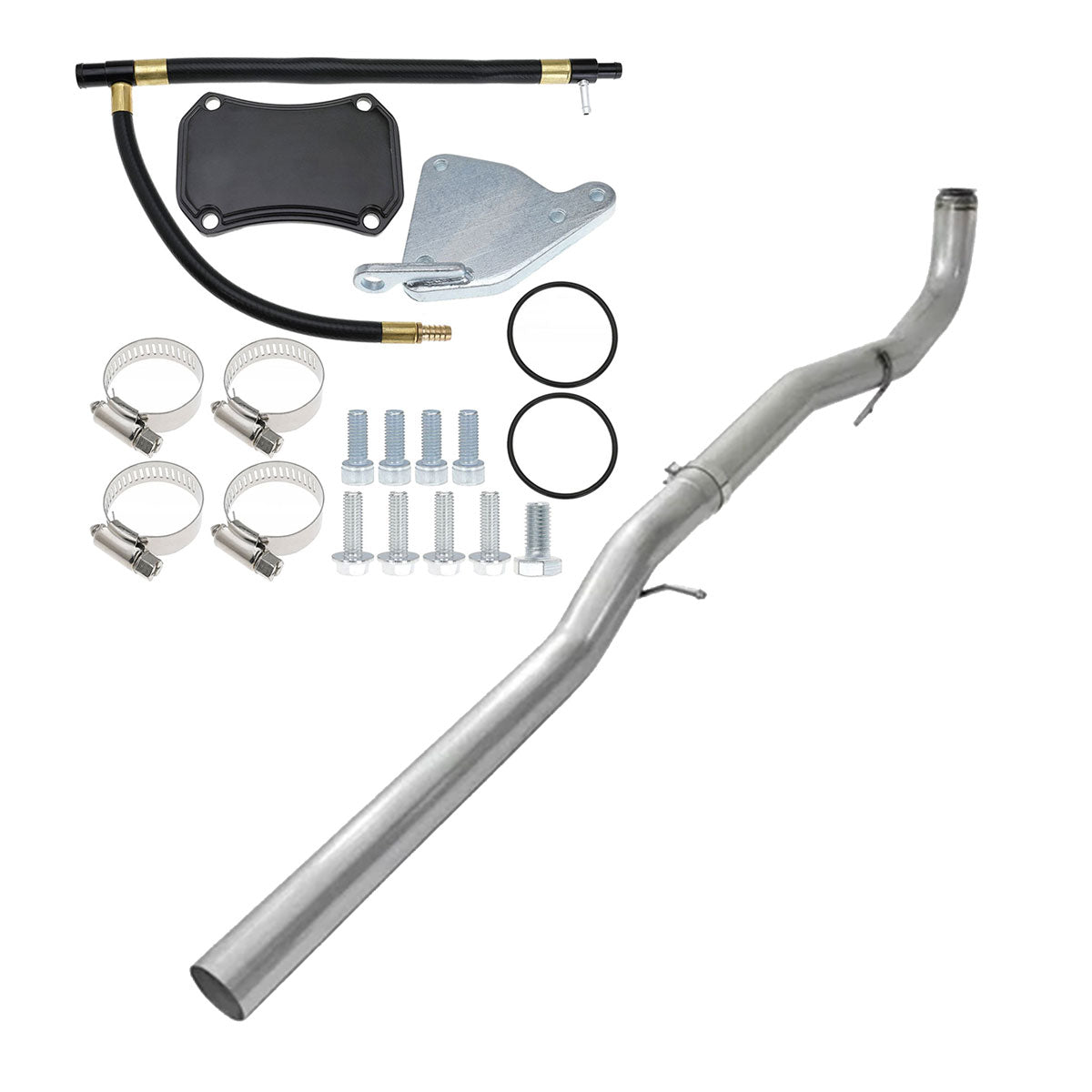 4" DPF Delete Pipe/EGR Delete | 2011-2015 GM/Chevy Duramax 6.6L