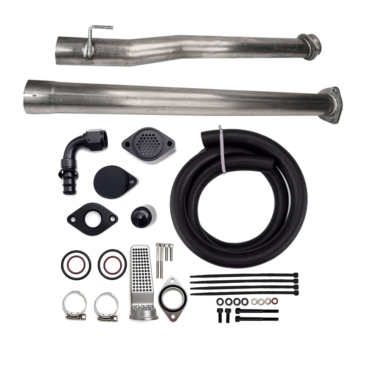 4" DPF Delete Pipe/CCV Delete Kit | 2011-2017 Ford Powerstroke 6.7L