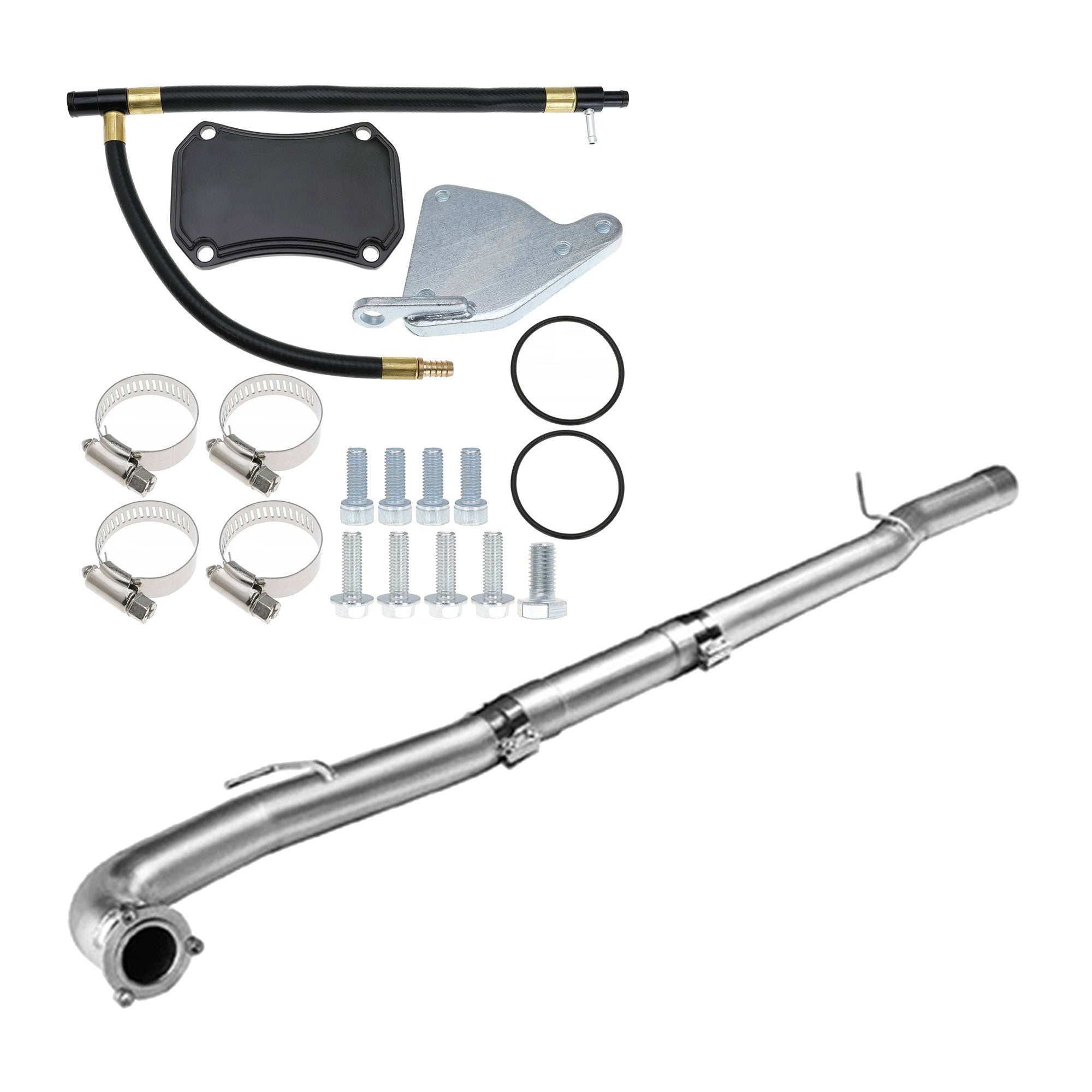 4" DPF Pipe | EGR Delete | 2015.5-2016 GM/Chevy Duramax LML 6.6L