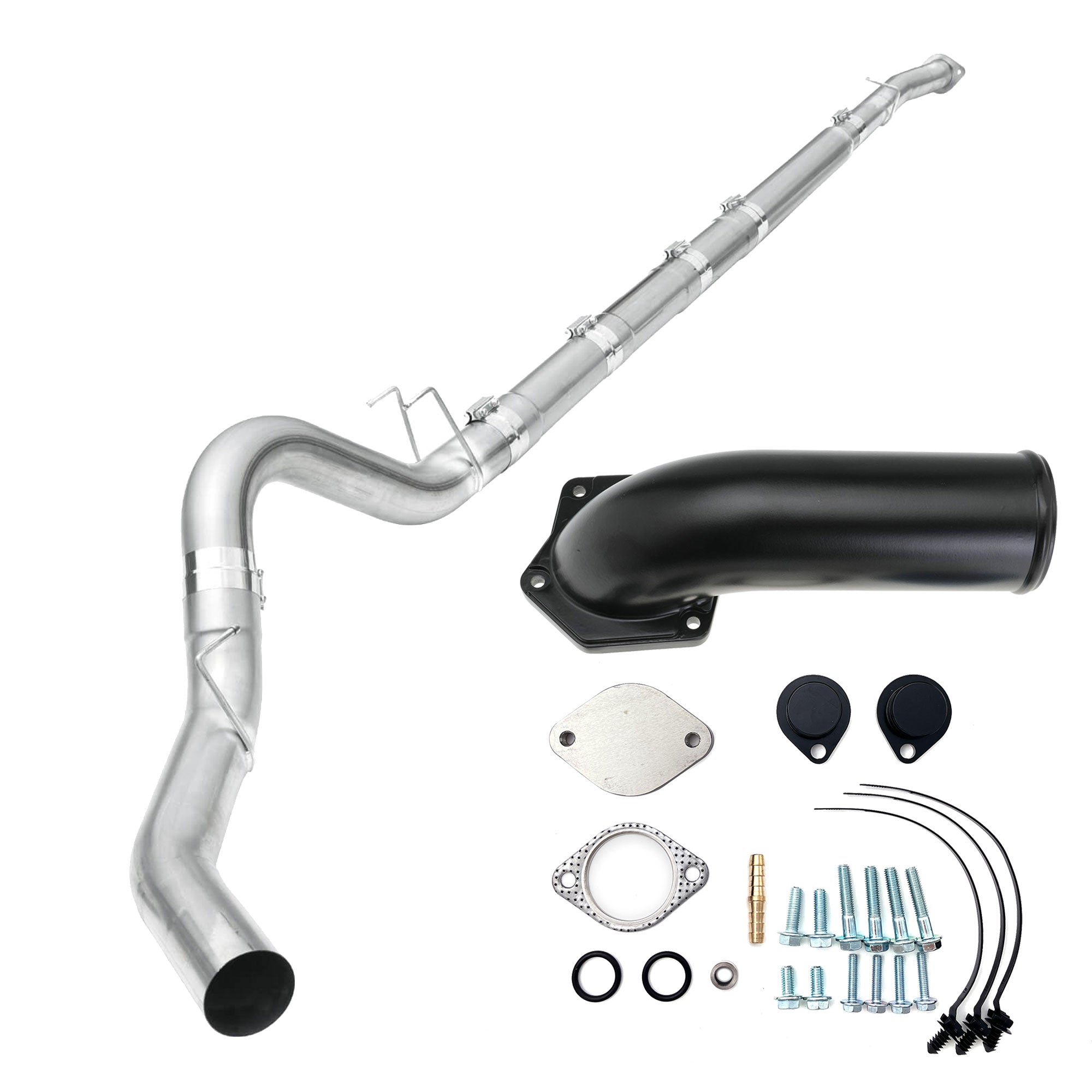 5" Exhaust DPF/EGR Delete Kit | 2008-2010 Ford Powerstroke 6.4L