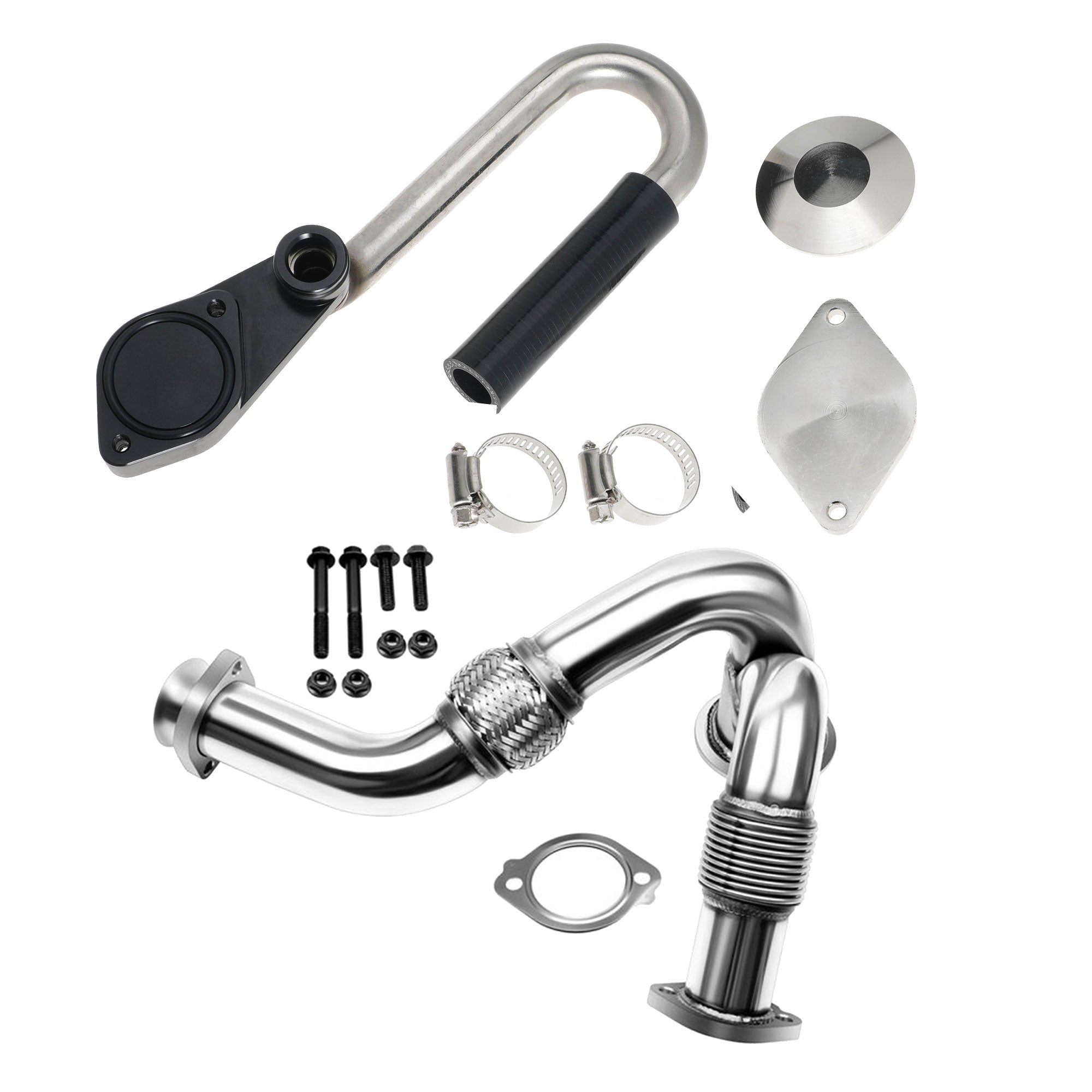 EGR Delete Kit | Exhaust Up/Y-Pipe | 2003-2007 Ford Powerstroke 6.0L