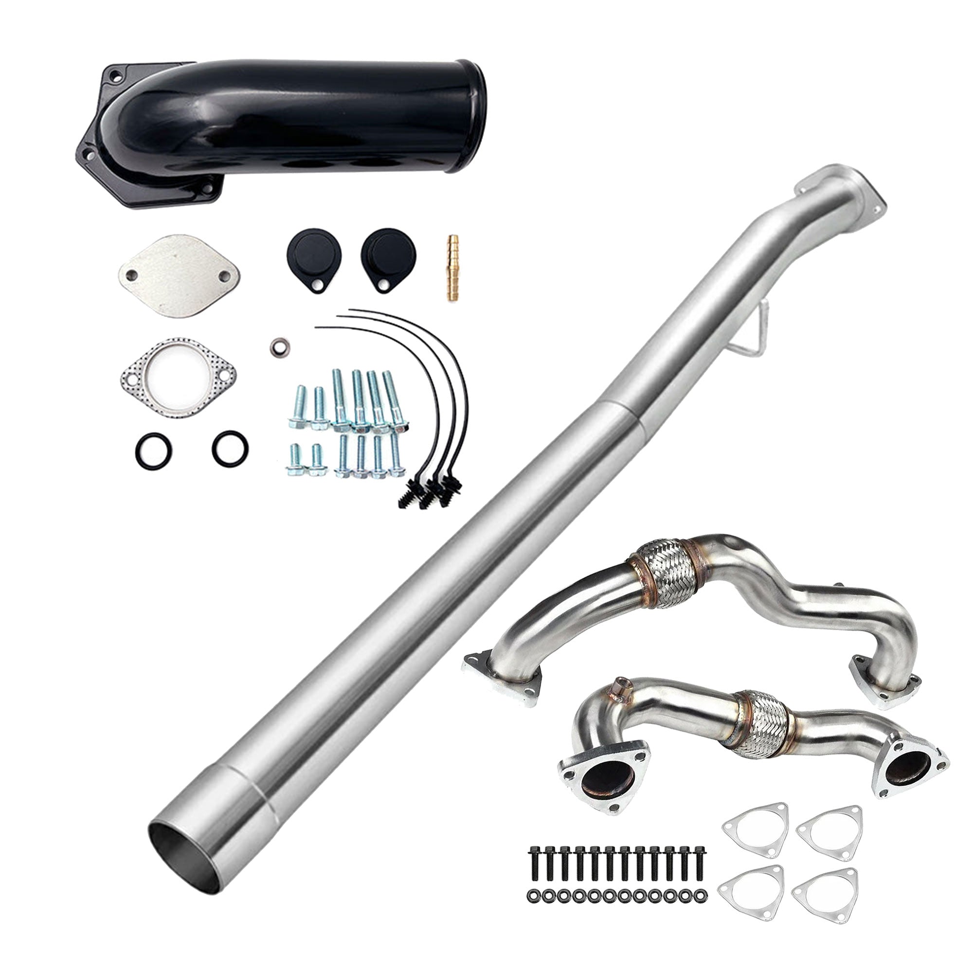 4" DPF/EGR Delete Kit| 2008-2010 Ford Powerstroke  6.4L