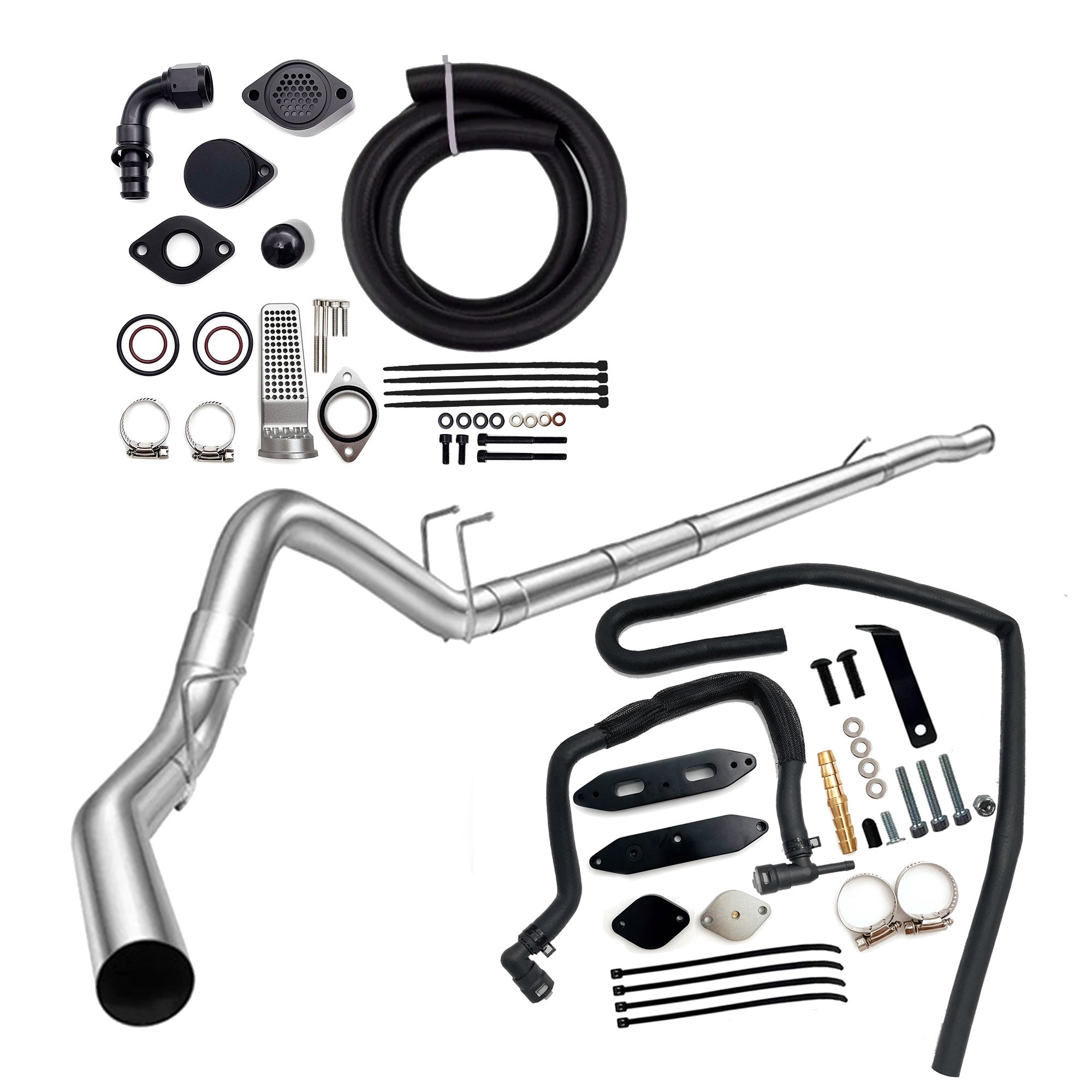 5" DPF/CCV/EGR Delete Kit | 2011-2019 Ford Powerstroke 6.7L