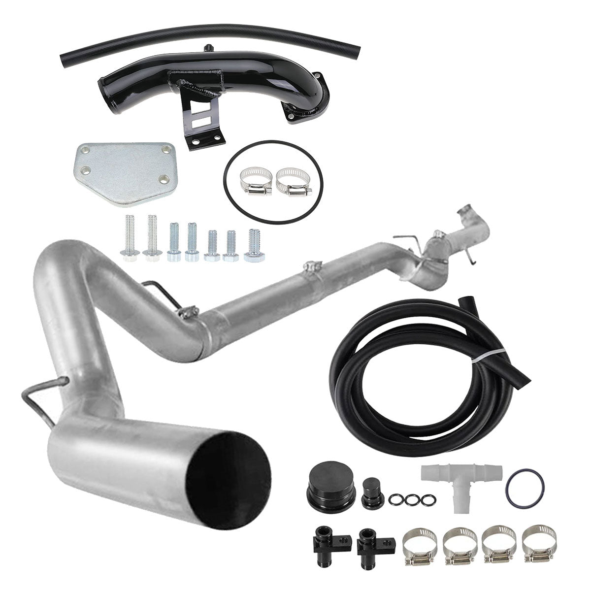 4" DPF/CCV/EGR Delete Kit | 2004-2005 GM/Chevy Duramax LLY 6.6L