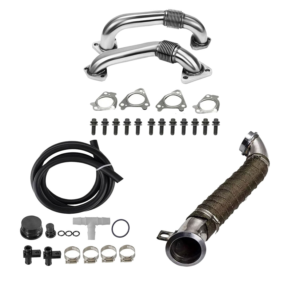 Downpipe/CCV/PCV Reroute Kit | 2004-2010 GM/Chevy Duramax 6.6L