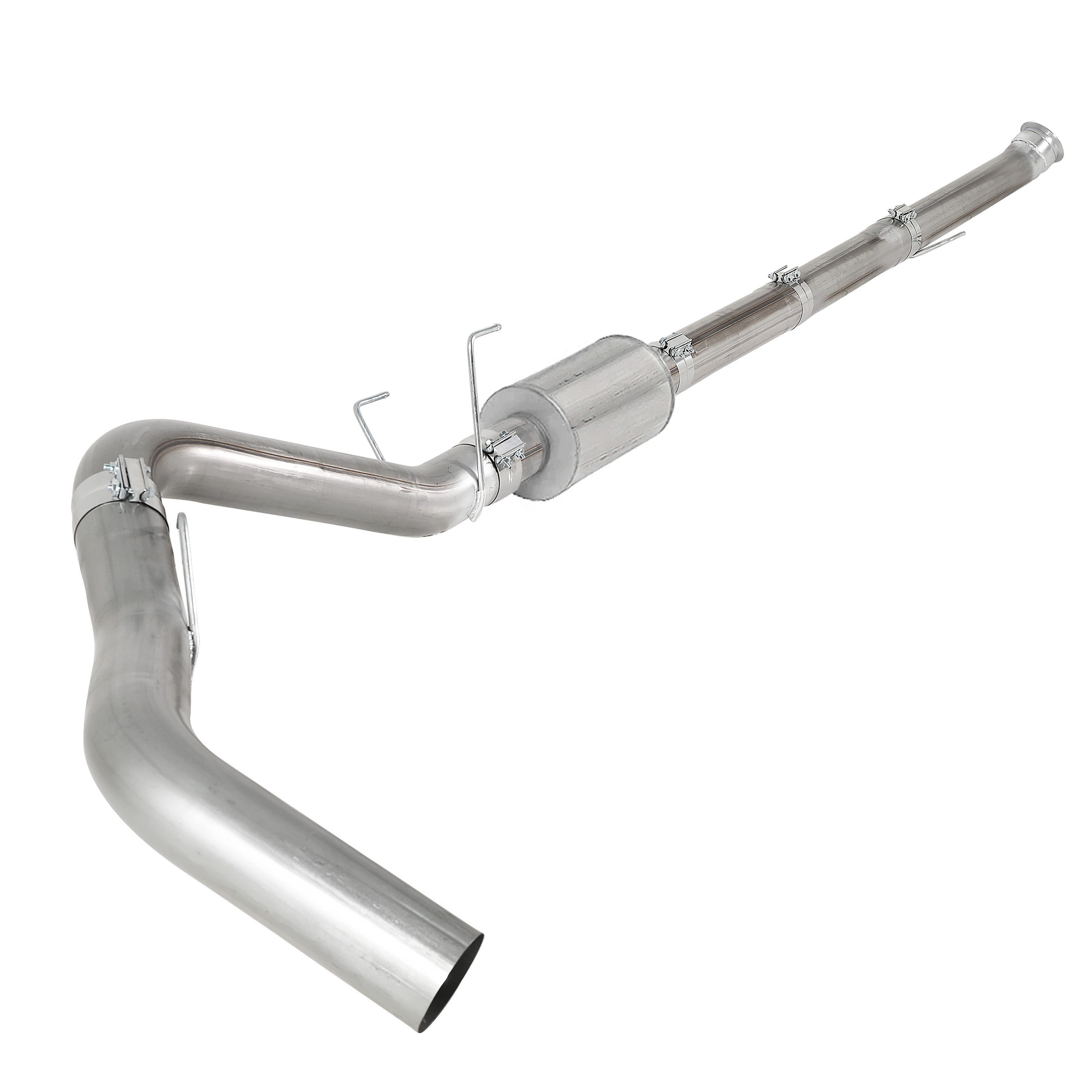 4"/5" DPF Delete Pipe (With Muffler) | 2019-2022 Ram Cummins 6.7L