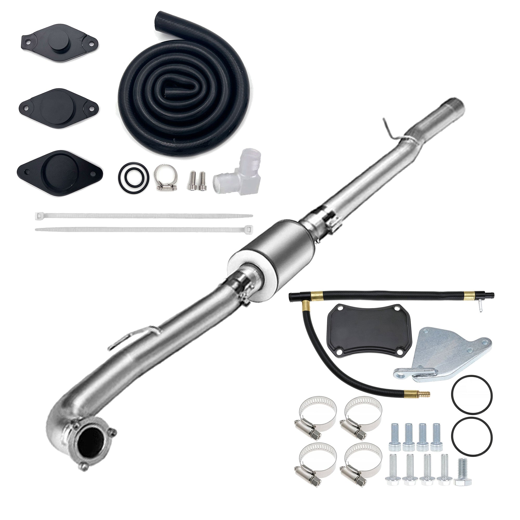 4" DPF & CAT| EGR Delete kit | 2015.5-2016 GM/Chevy Durama LML