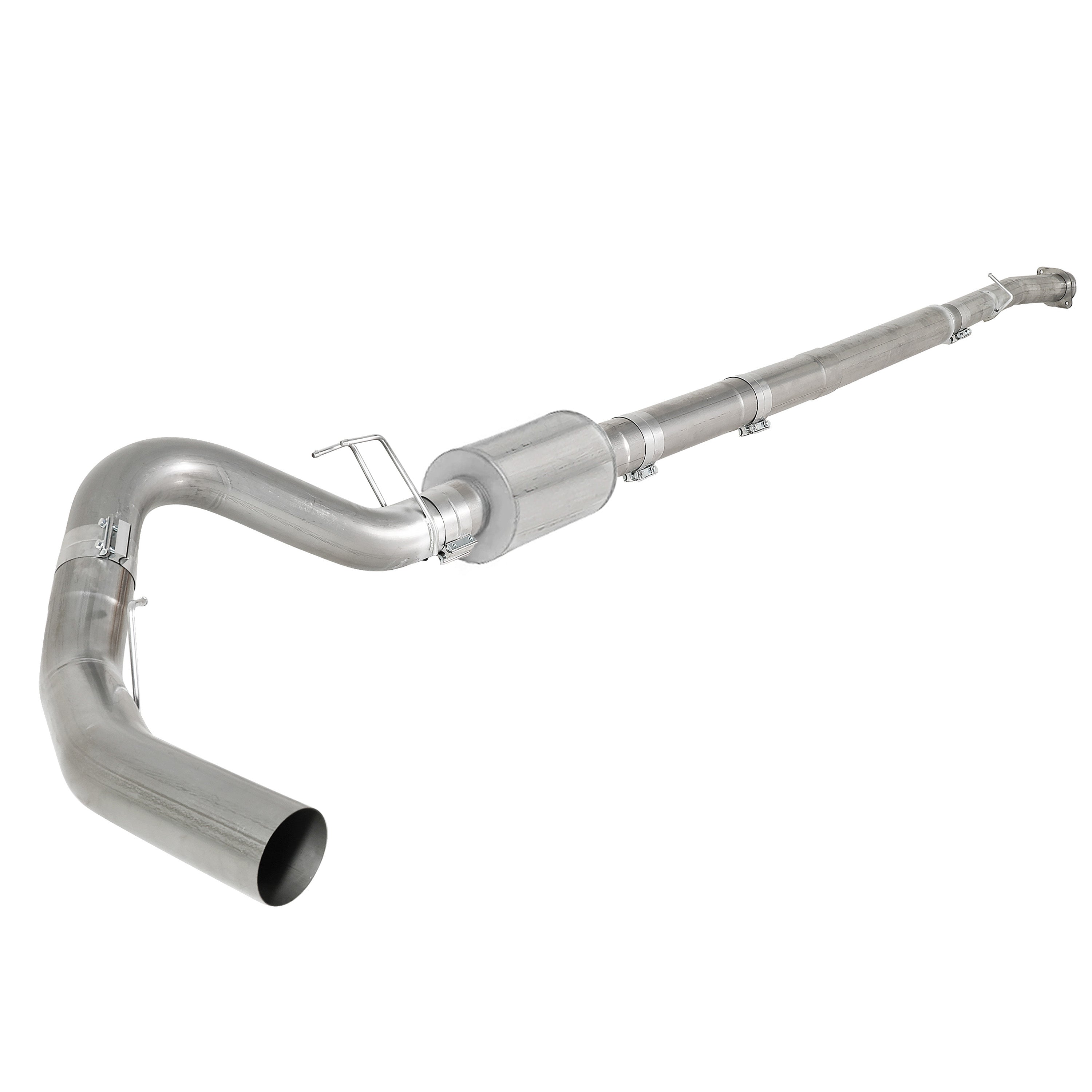 5" DPF Delete Pipe (With Muffler) | 2008-2010 Ford Powerstroke 6.4L