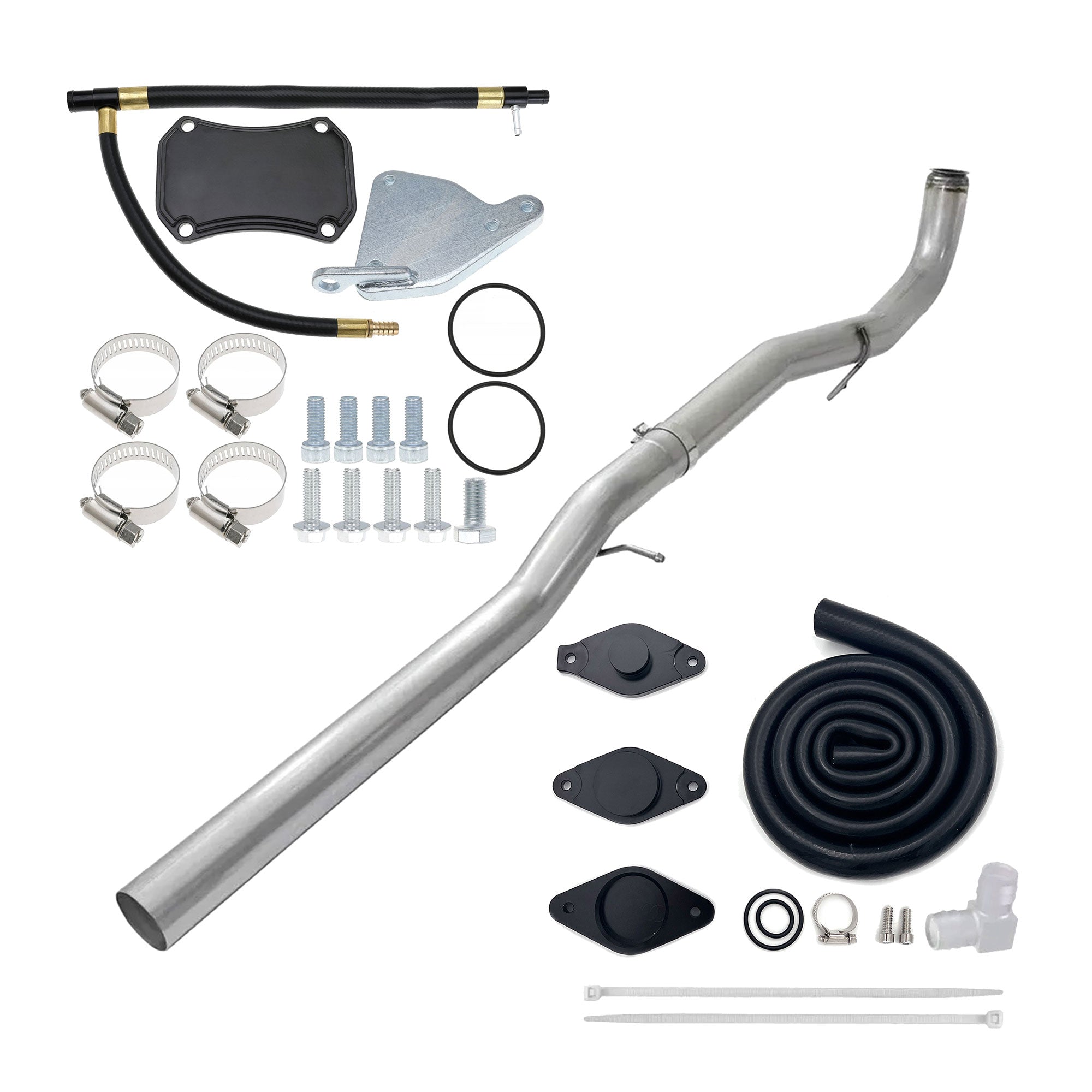 4" DPF/CCV/EGR Delete Kit | 2011-2015 GM/Chevy Duramax 6.6L