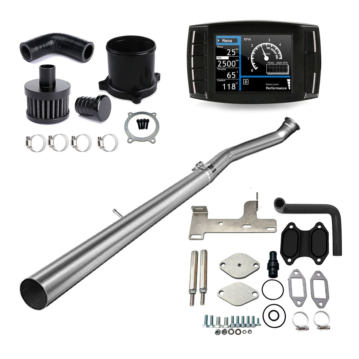 Full Delete Kit DPF/DEF/EGR/CCV | 2010-2012 Ram Cummins 6.7L