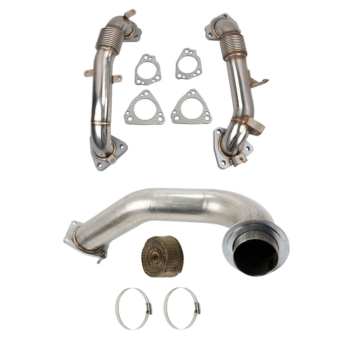 3.5" Downpipe/High Flow | 2017-2023 GM/Chevy Duramax L5P 6.6L