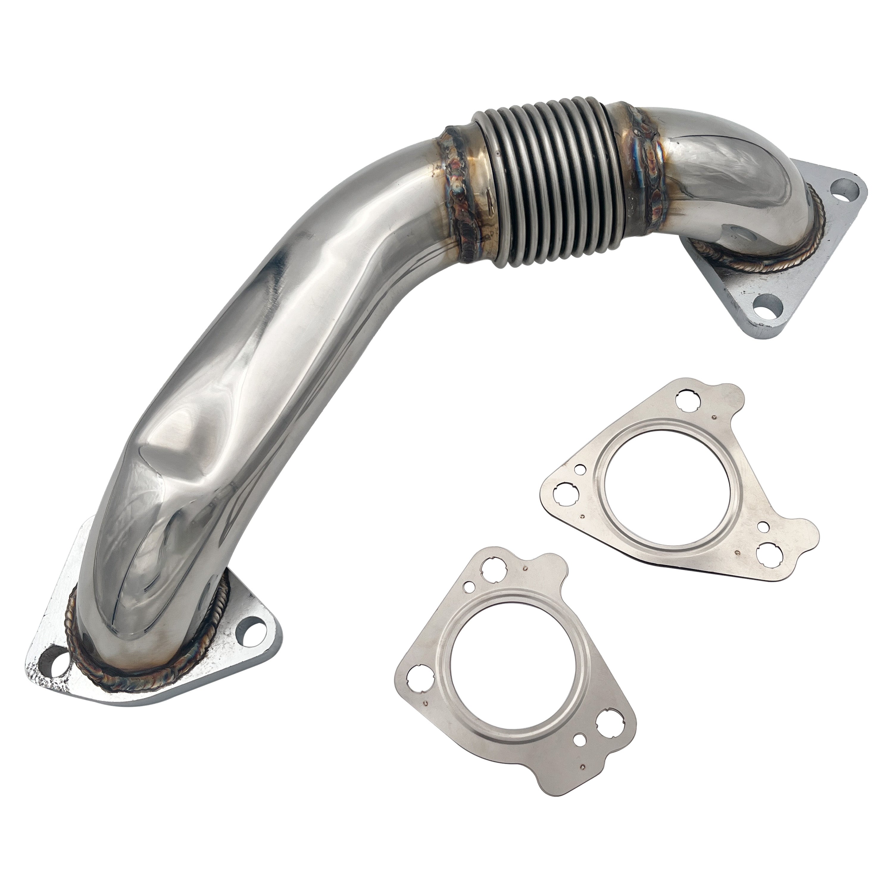 EGR Delete Kit | Passenger Side Up-Pipe | 2006-2007 GM/Chevy Duramax LBZ 6.6L