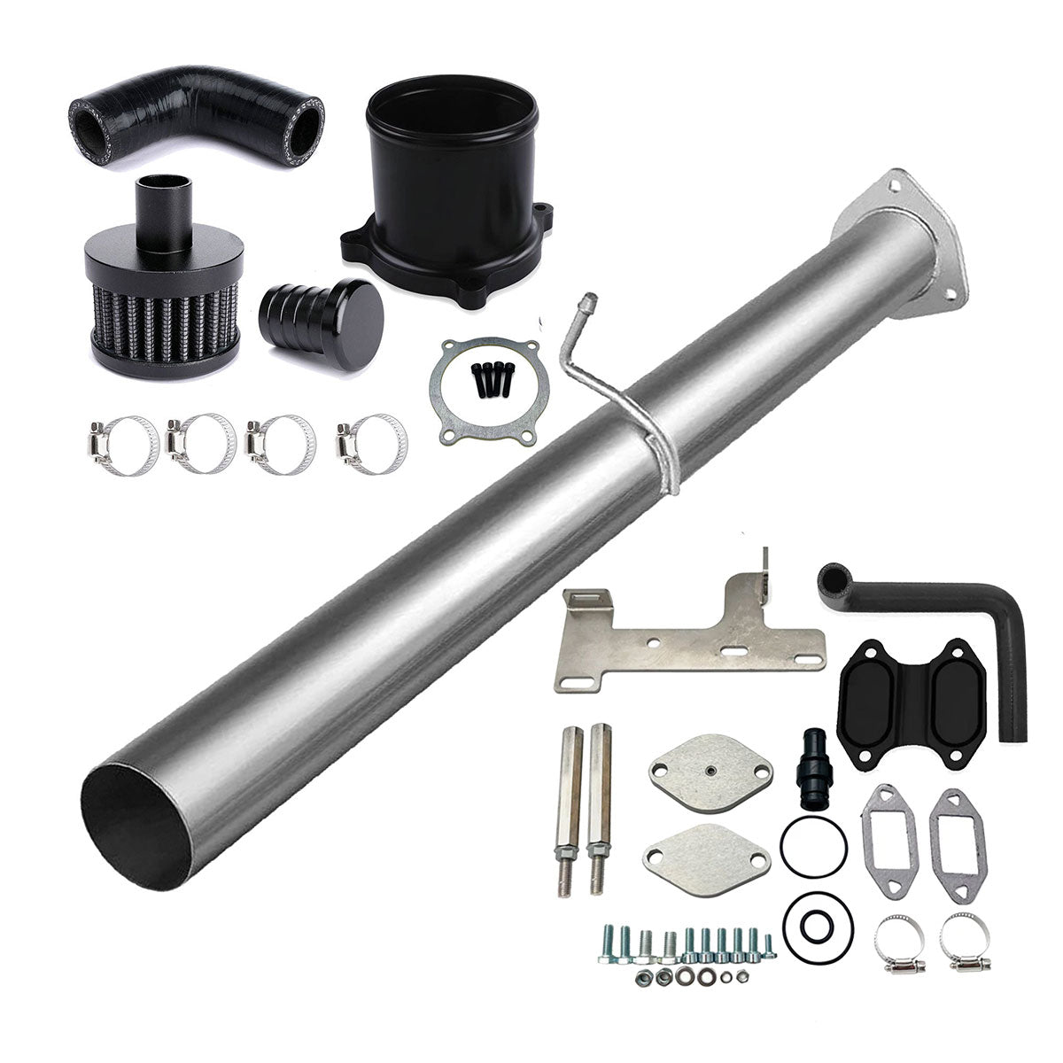 4" DPF/EGR Delete Kit | 2010-2012 Ram Cummins 6.7L