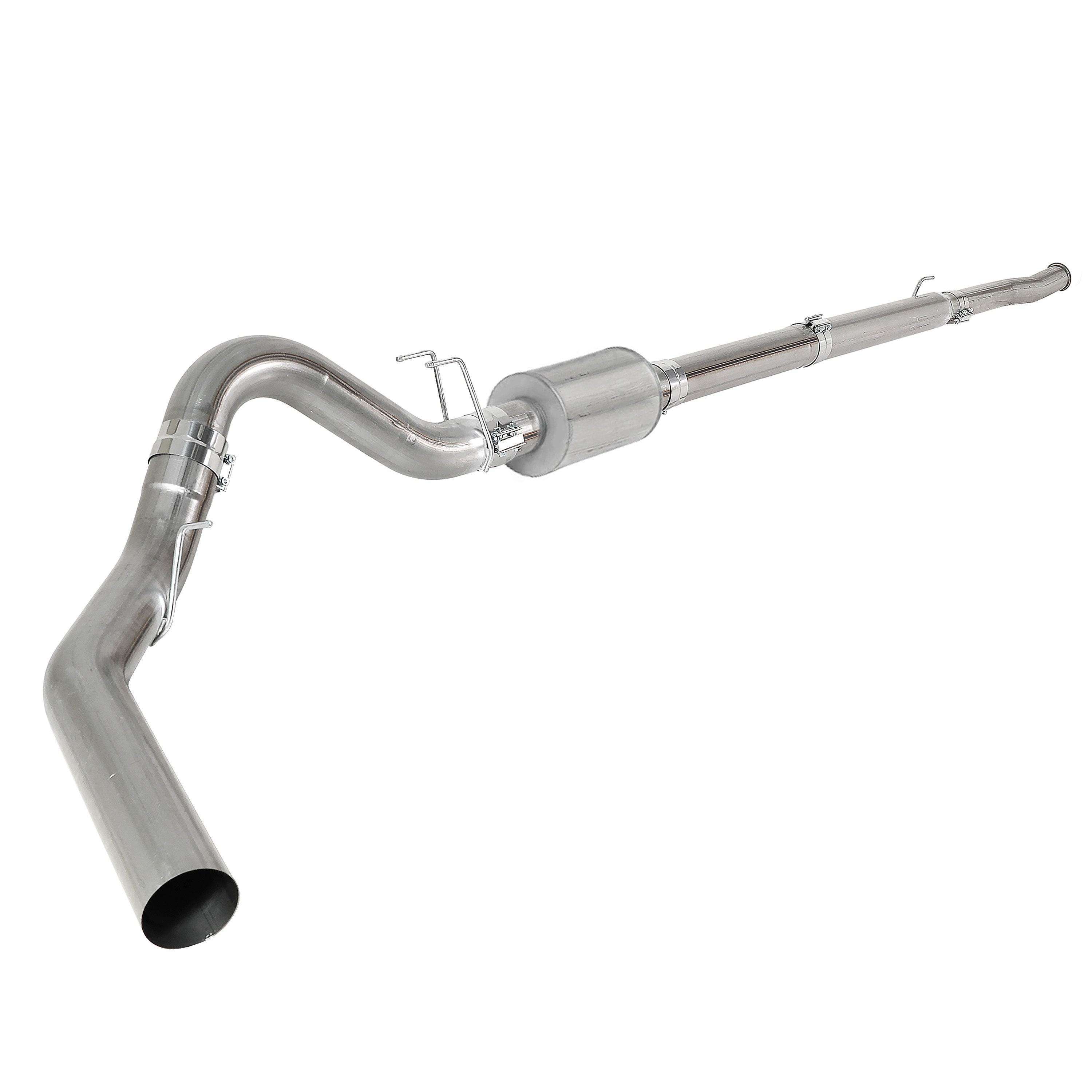 5" DPF Delete Pipe (With Muffler) | 2011-2022 Ford Powerstroke 6.7L