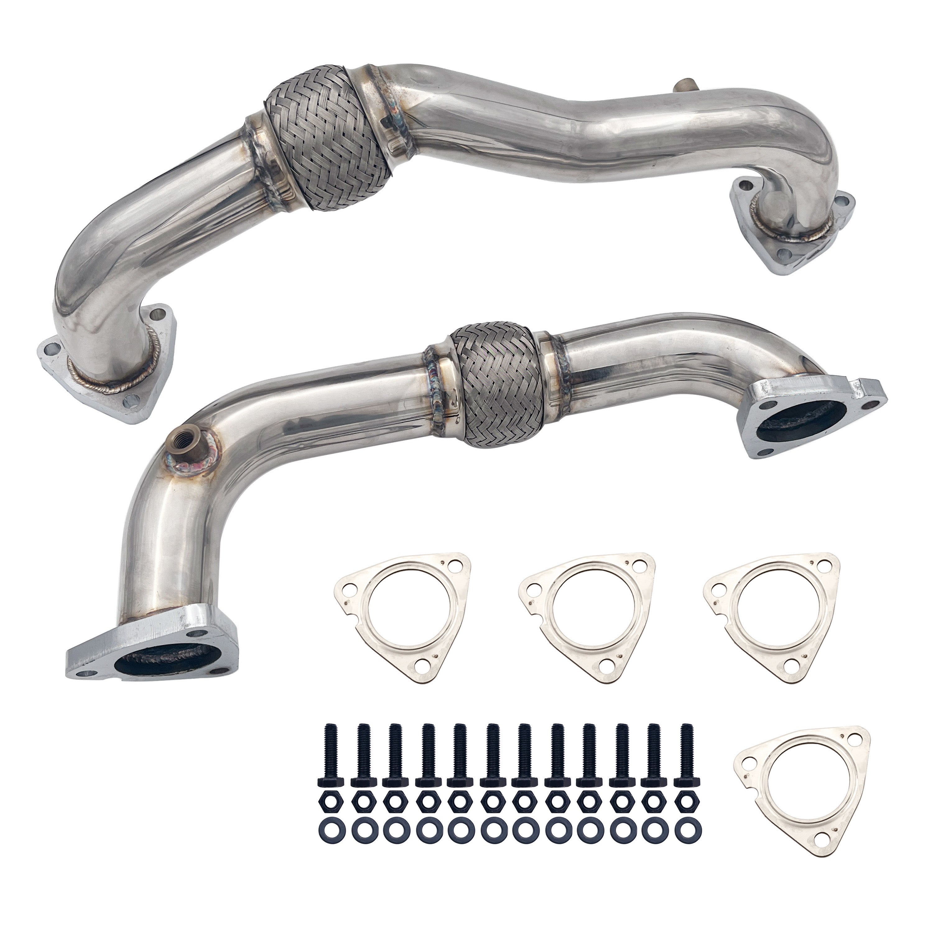 Exhaust Up-Pipe | EGR Delete Kit | 2008-2010 Ford Powerstroke 6.4L