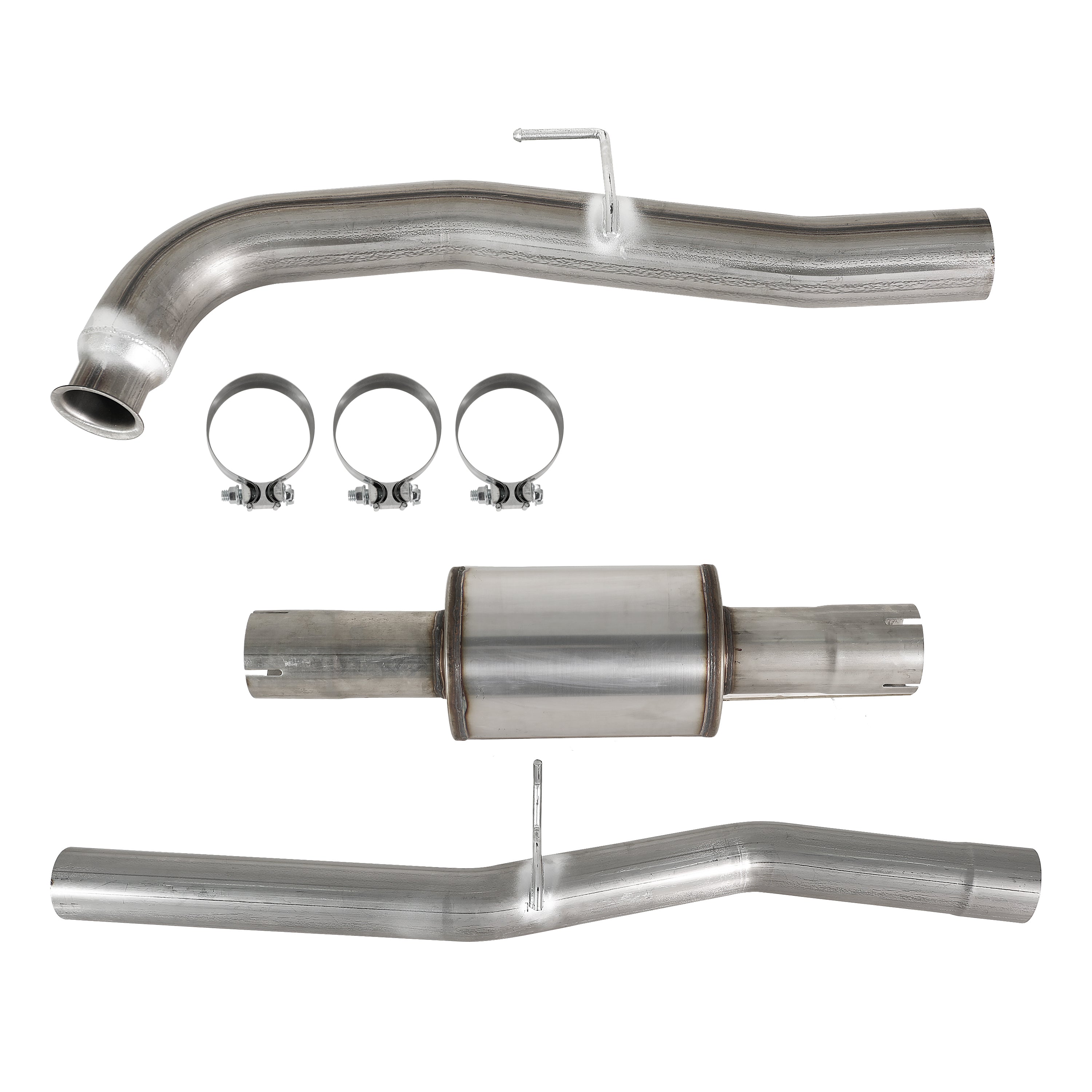 4" DPF & CAT Delete Pipe | 2011-2015 GM/Chevy Durama LML 6.6L