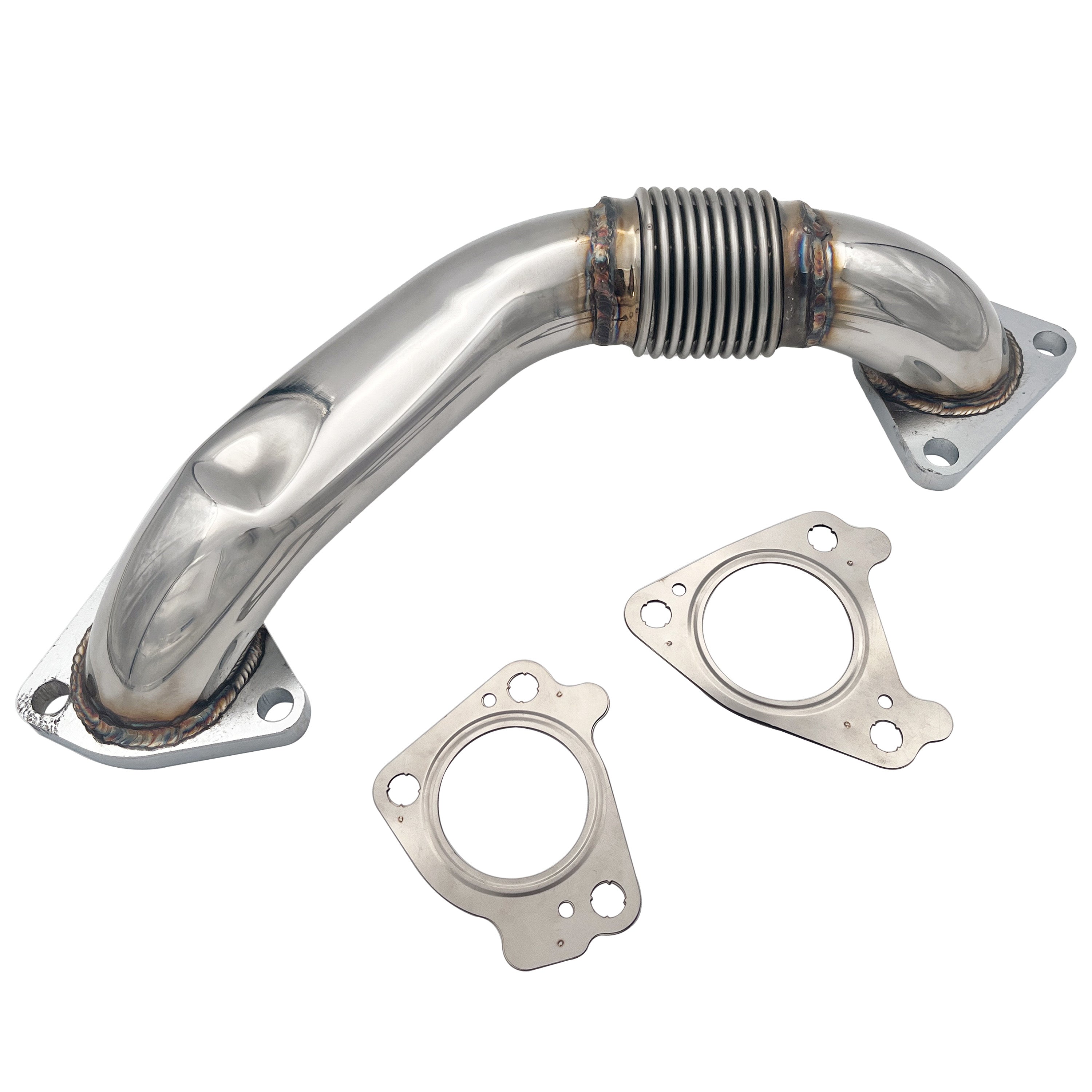 EGR Delete Kit | Passenger Side Up-Pipe | 2007-2010 GM/Chevy Duramax 6.6L