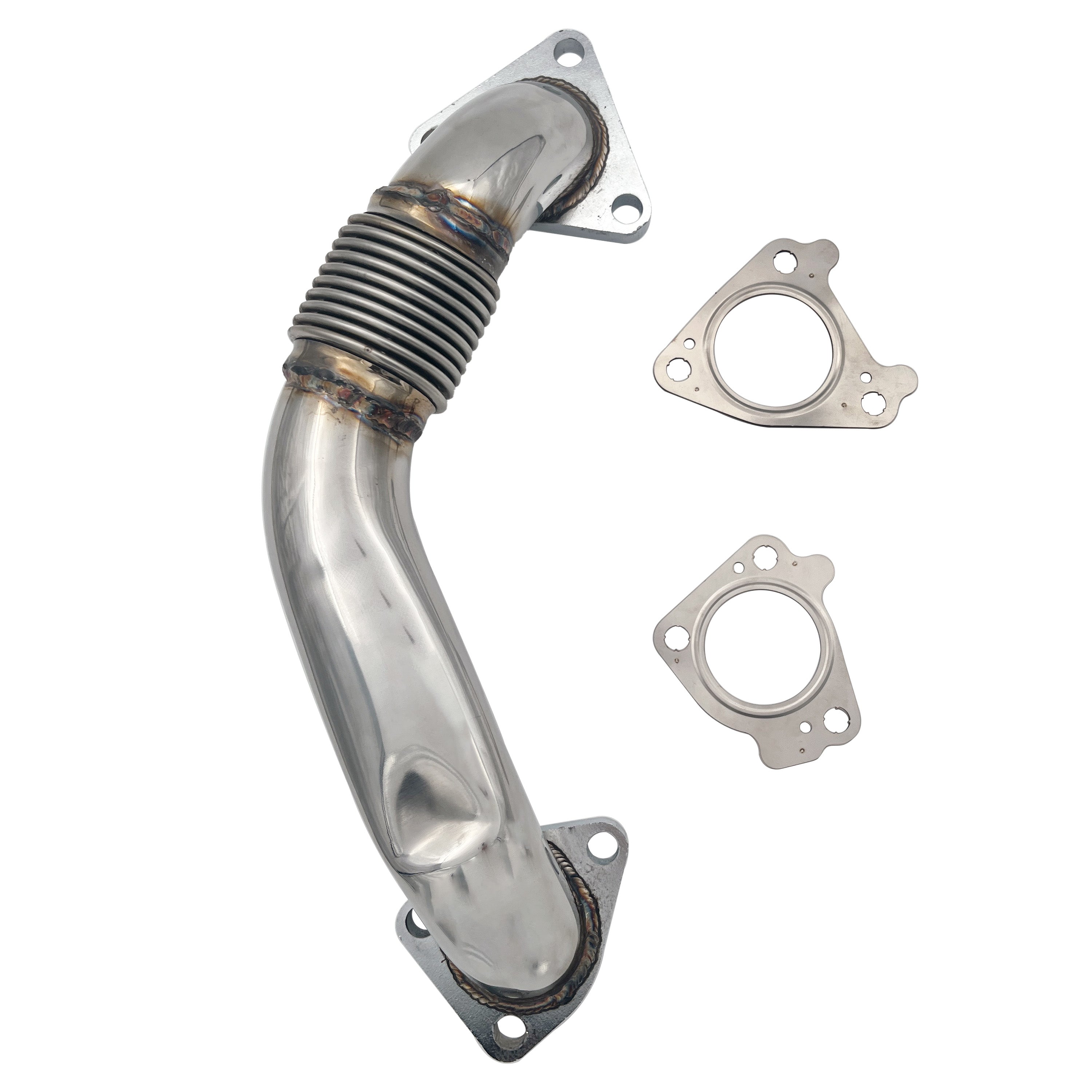 EGR Delete Kit | Passenger Side Up-Pipe | 2007-2010 GM/Chevy Duramax 6.6L