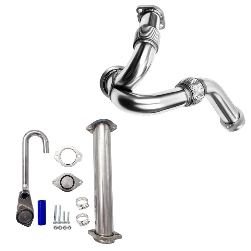 EGR Delete Kit | Exhaust Up/Y-Pipe | 2003-2007 Ford Powerstroke 6.0L