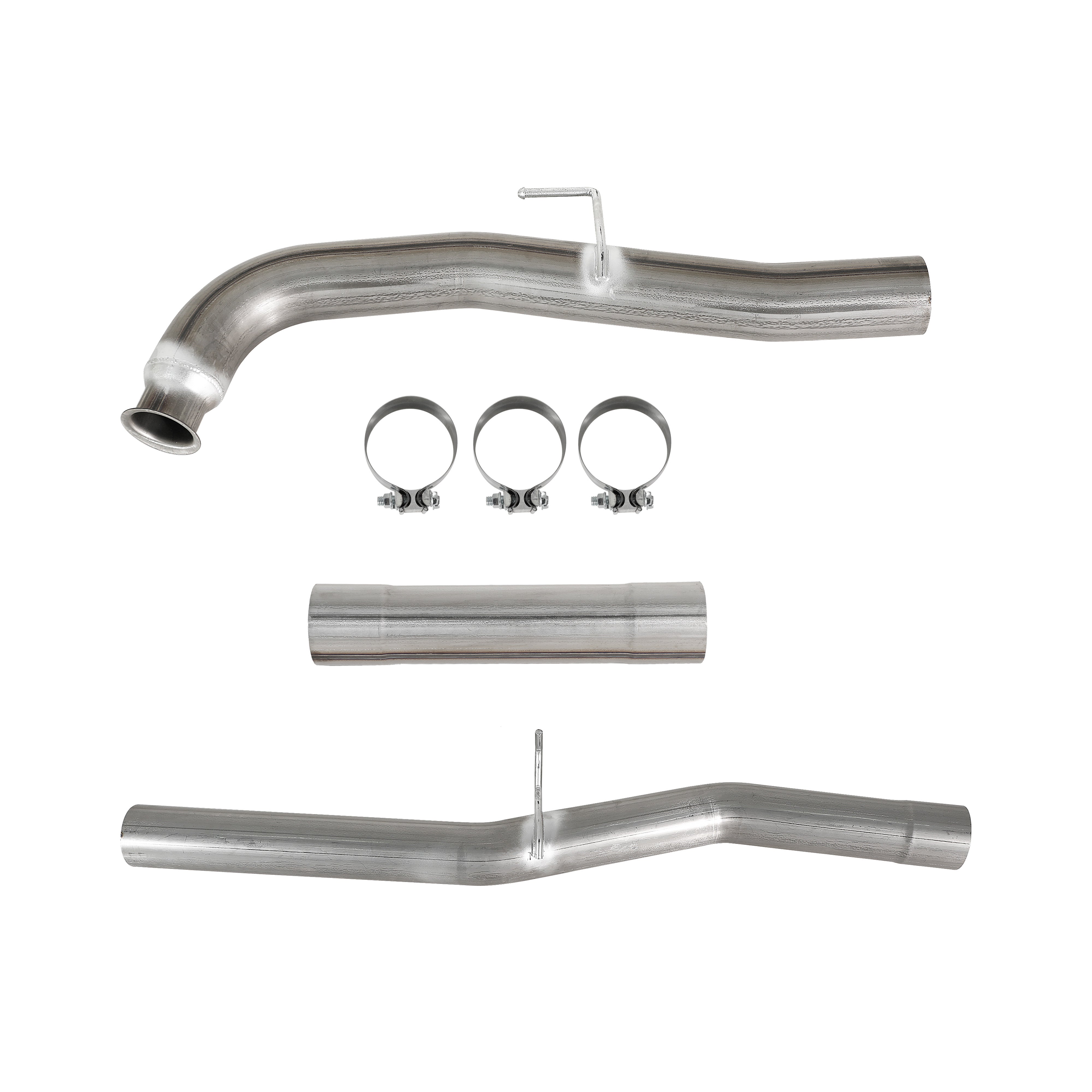 4" DPF & CAT Delete Pipe | 2011-2015 GM/Chevy Duramax 6.6L