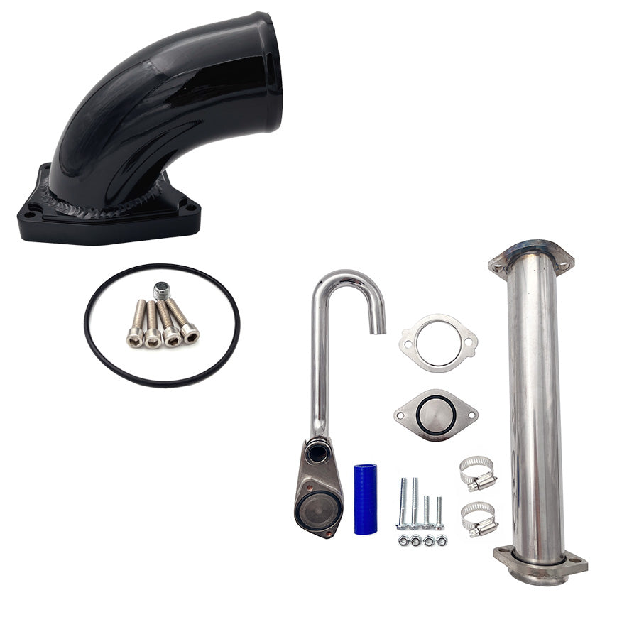 EGR Delete Kit | Intake Elbow High-Flow | 2003-2007 Ford Powerstroke 6.0L