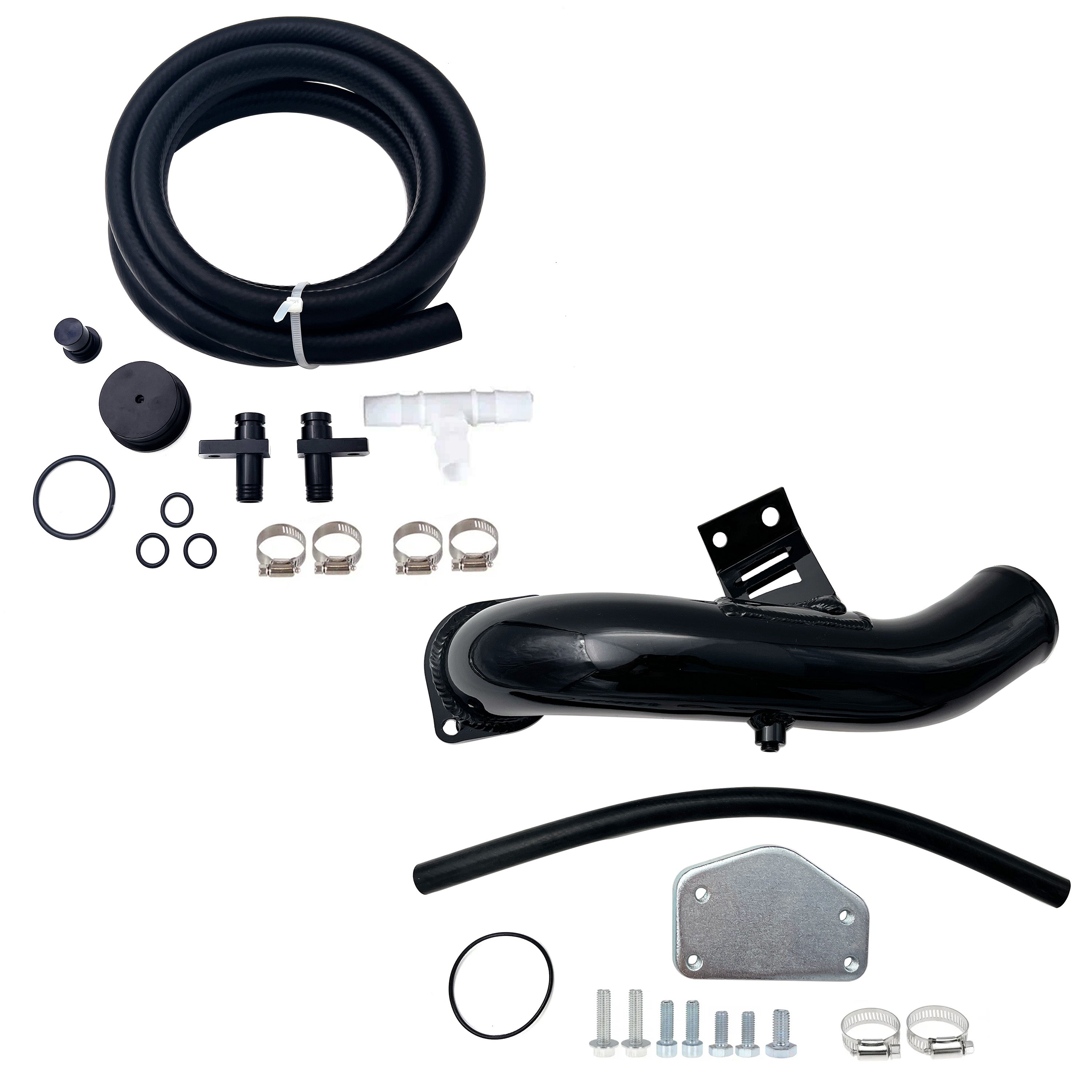 4" DPF/CCV/EGR Delete Kit | 2004-2005 GM/Chevy Duramax LLY 6.6L