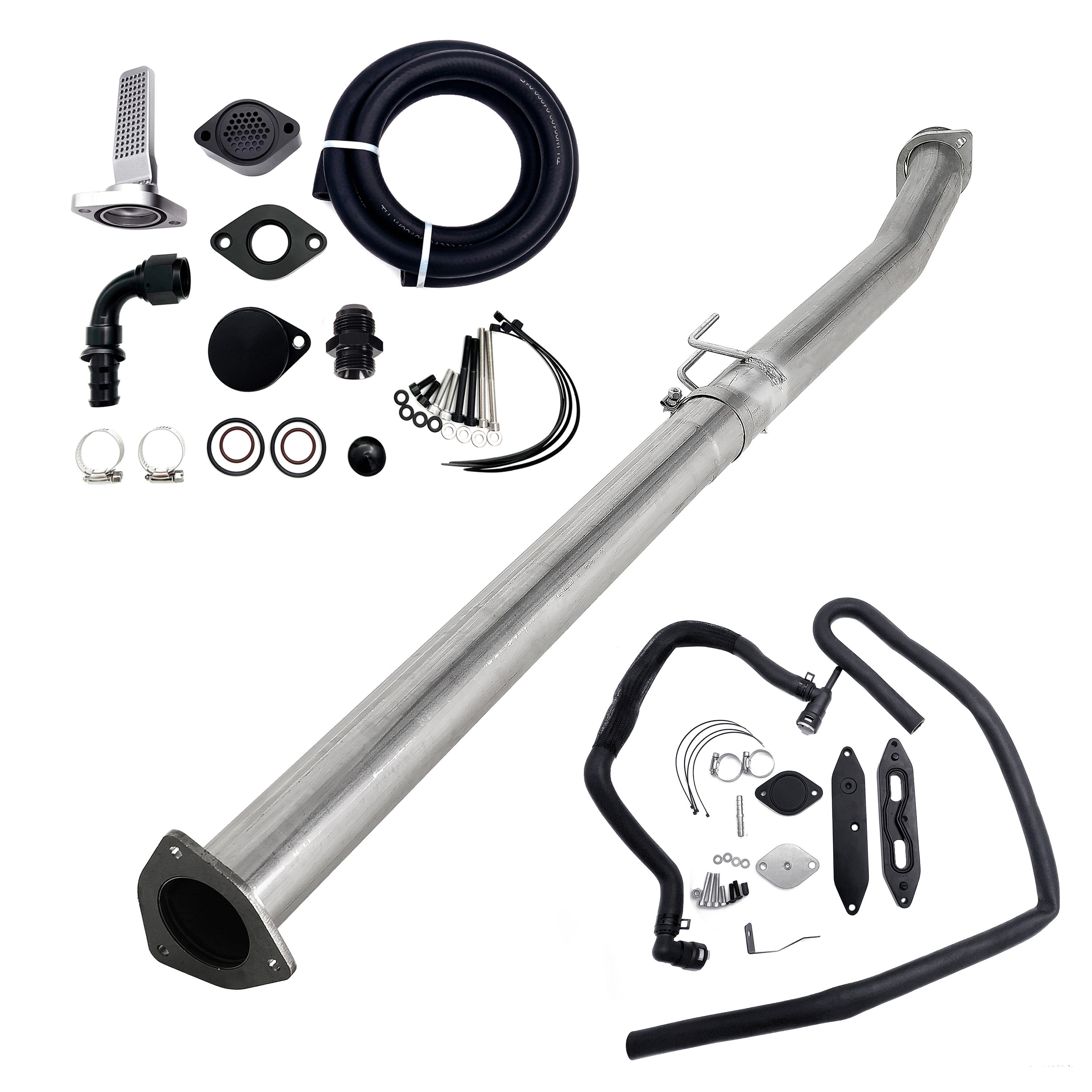 4" DPF/CCV/EGR Delete Kit | 2011-2019 Ford Powerstroke 6.7L