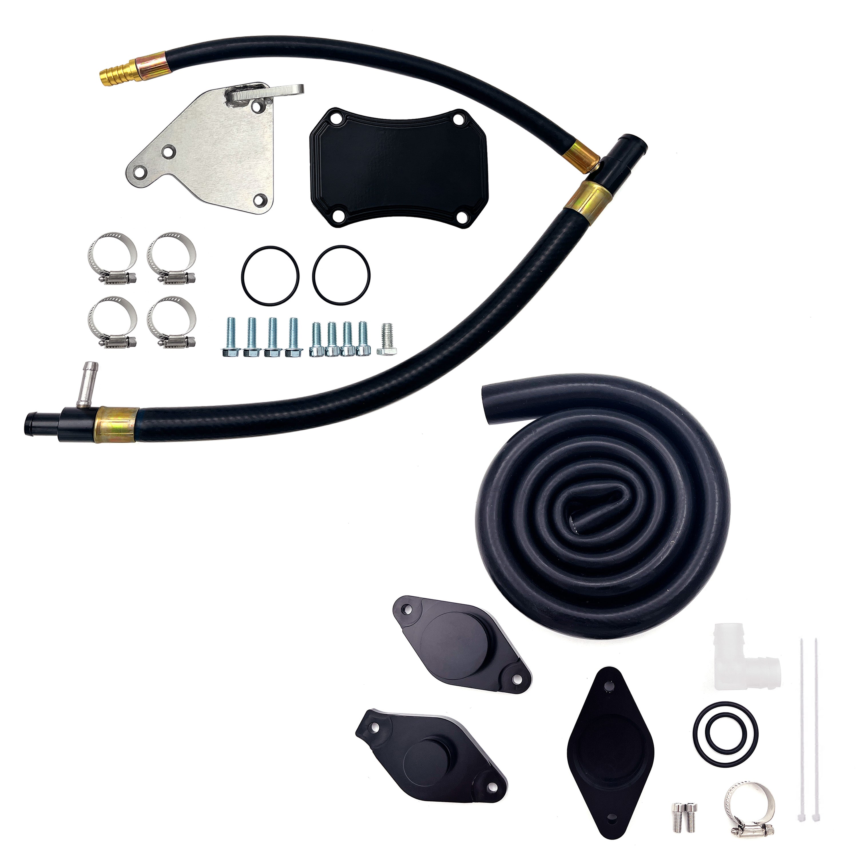 4" DPF & CAT | CCV/EGR Delete Kit | 2011-2015 GM/Chevy Durama LML 6.6L