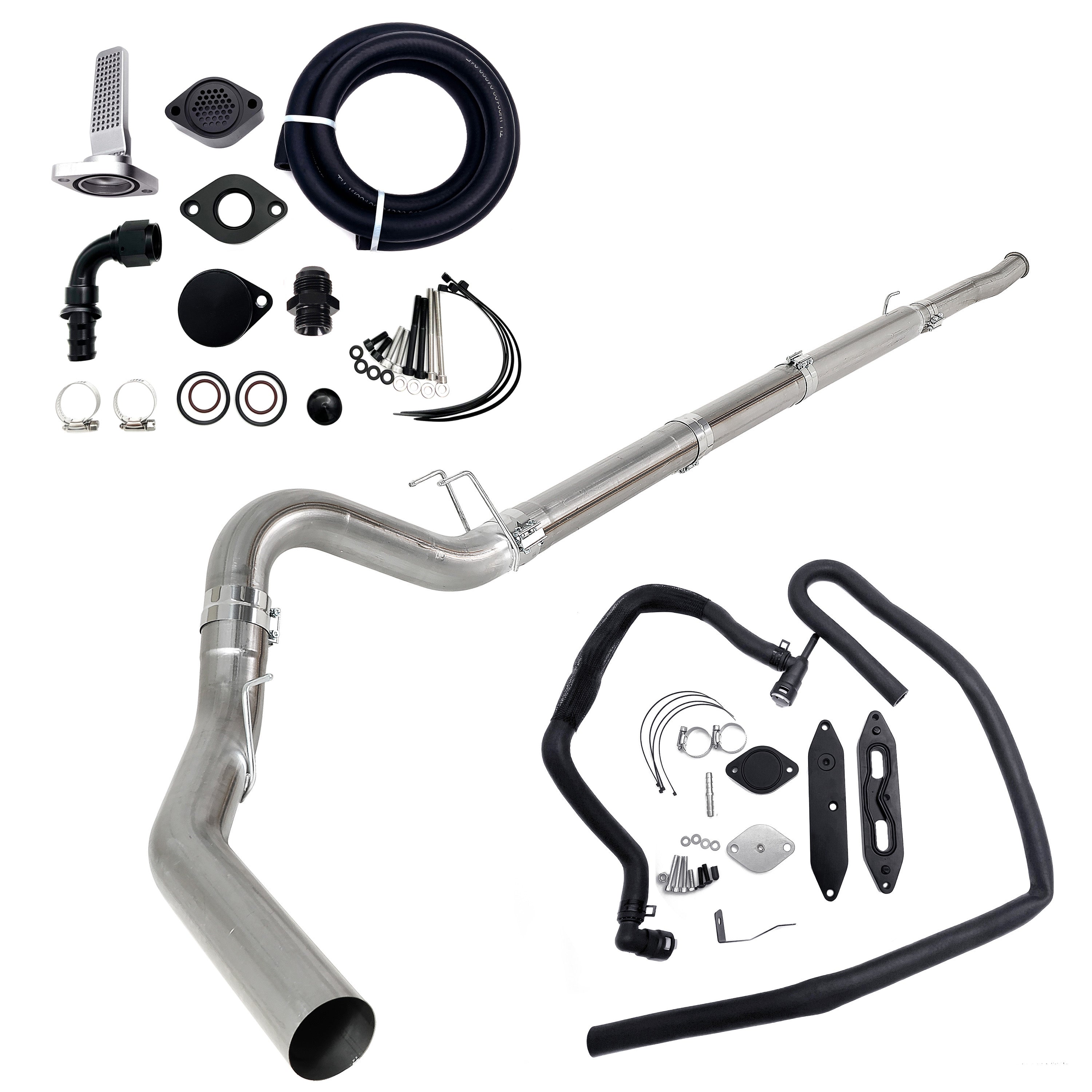 5" DPF/CCV/EGR Delete Kit | 2011-2019 Ford Powerstroke 6.7L