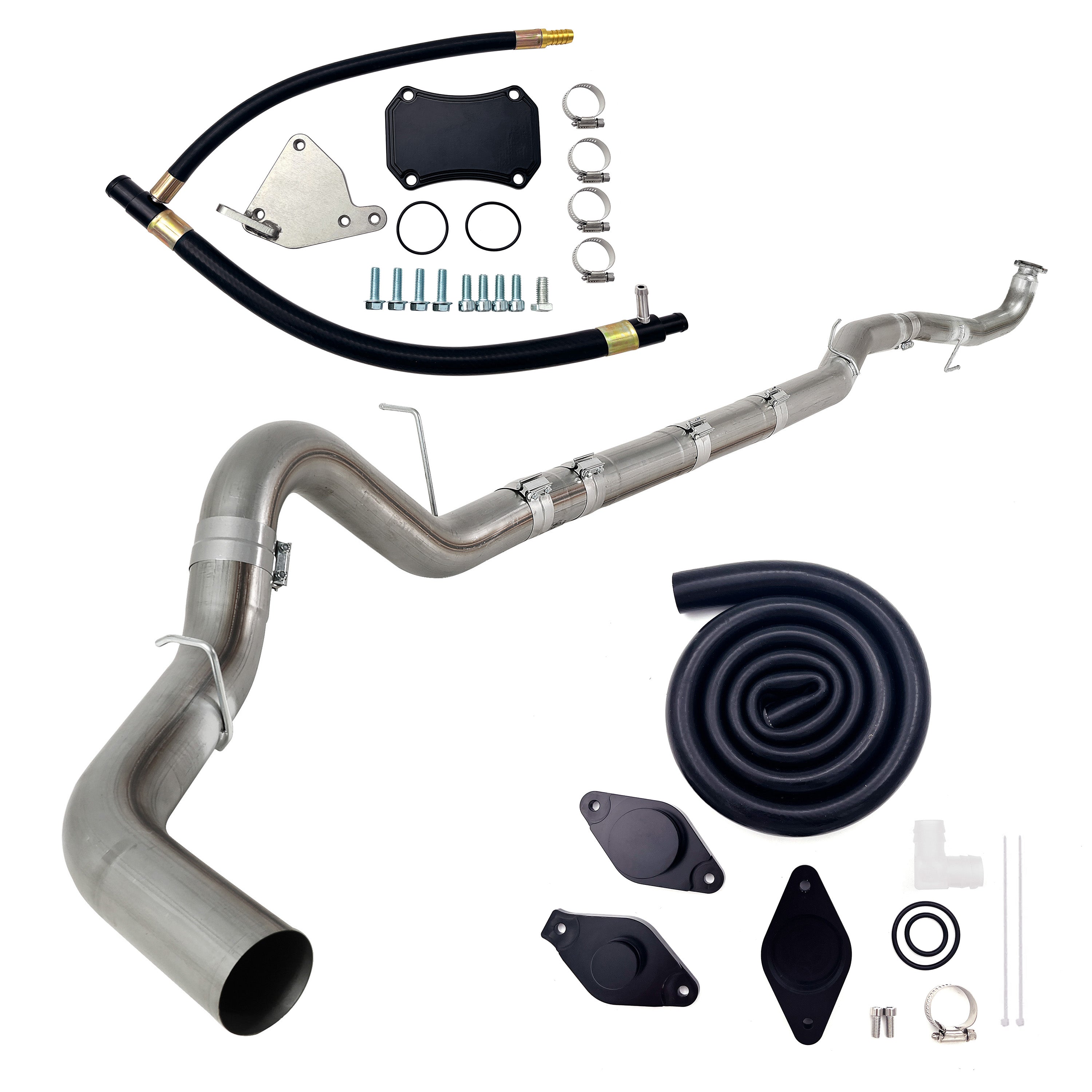 5" DPF/CCV/EGR Delete Kit | 2015.5-2016 GM/Chevy Duramax LML 6.6L