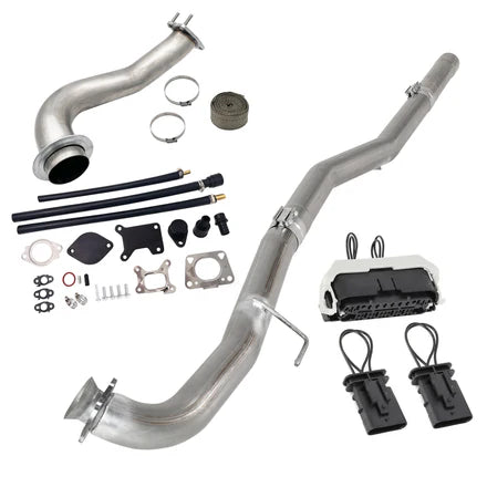 3.5" Downpipe | 4" DPF Pipe | EGR Delete | 2020-2022 GM/Chevy Duramax L5P 6.6L