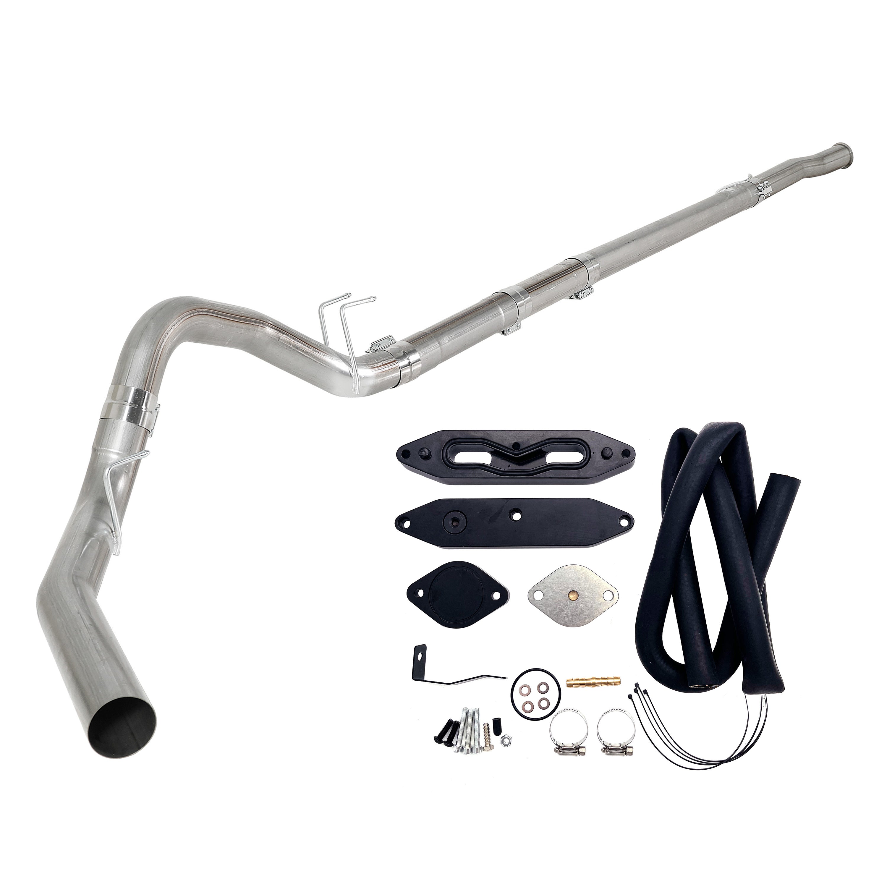 4"/5" DPF Delete Pipe | EGR Delete Kit | 2011-2022 Ford Powerstroke 6.7L