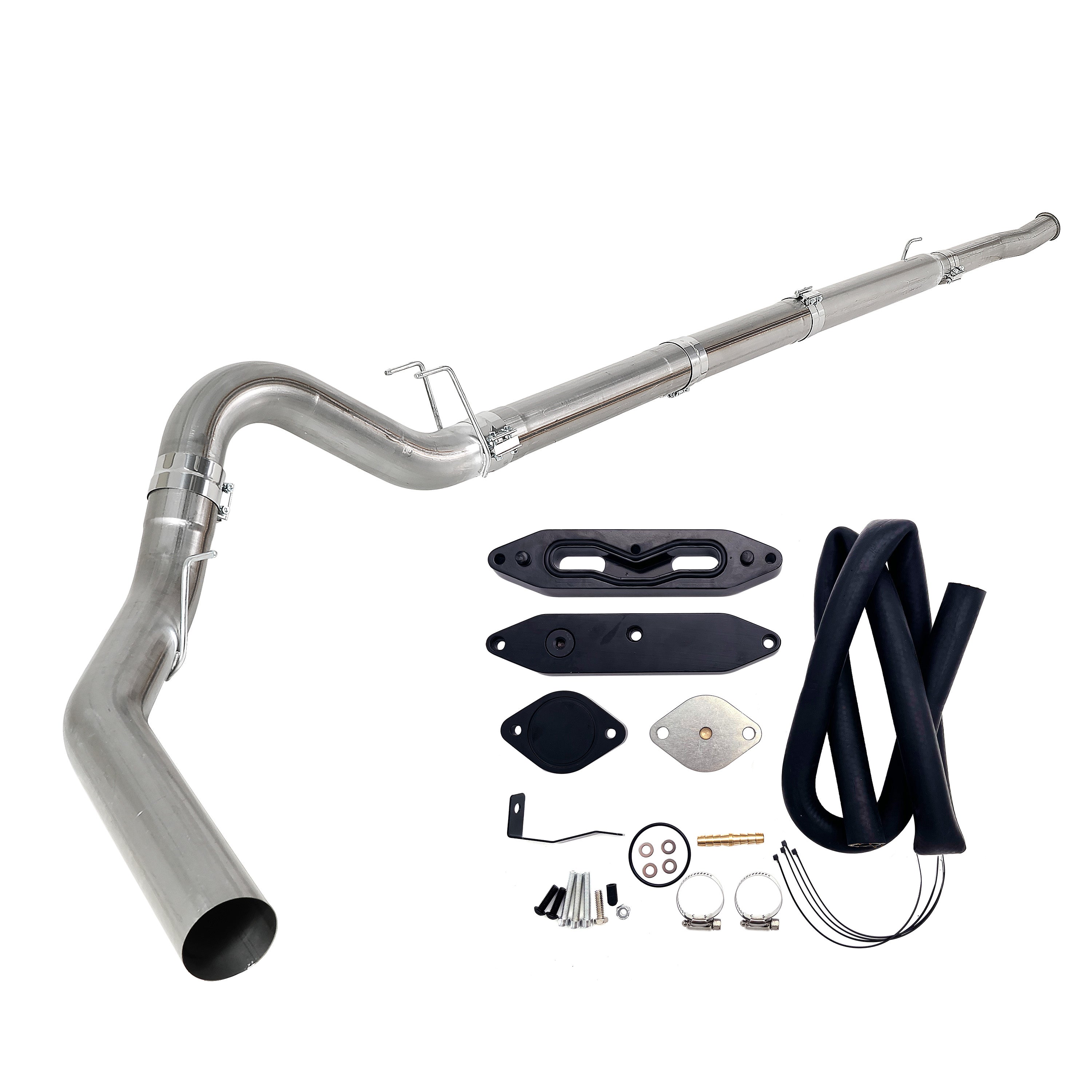 4"/5" DPF Delete Pipe | EGR Delete Kit | 2011-2022 Ford Powerstroke 6.7L