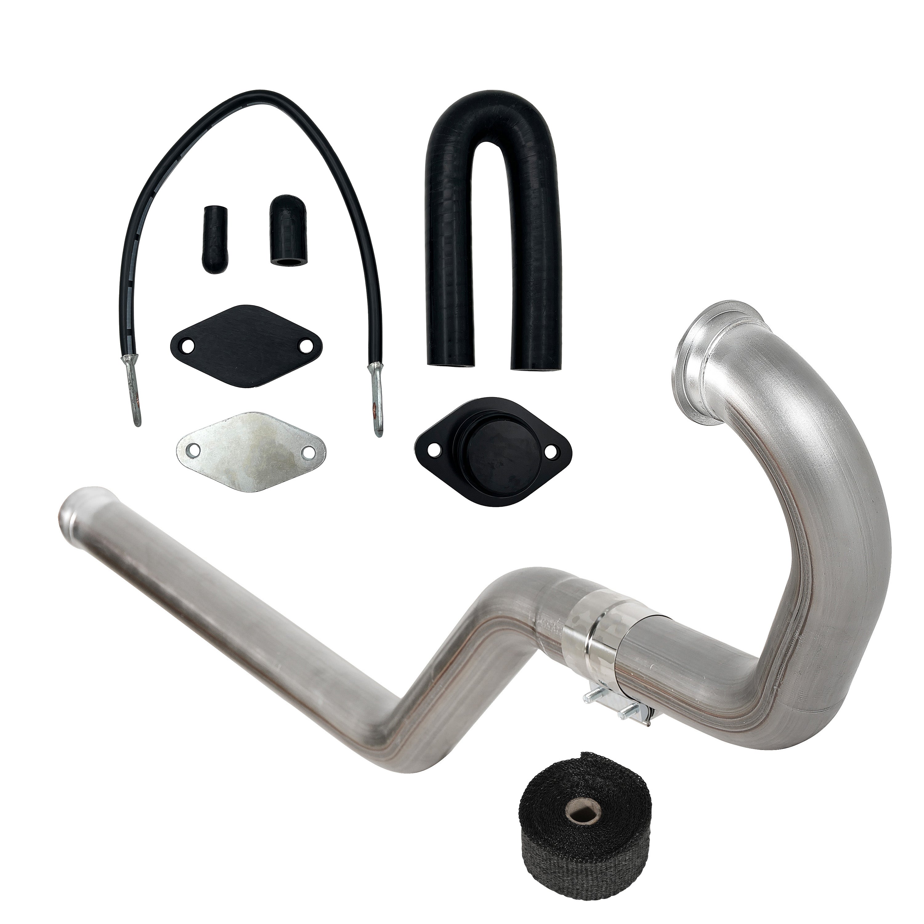 3" DPF Delete Pipe | EGR Delete | 2020-2022 GM/Chevy Durama LM2 3.0L