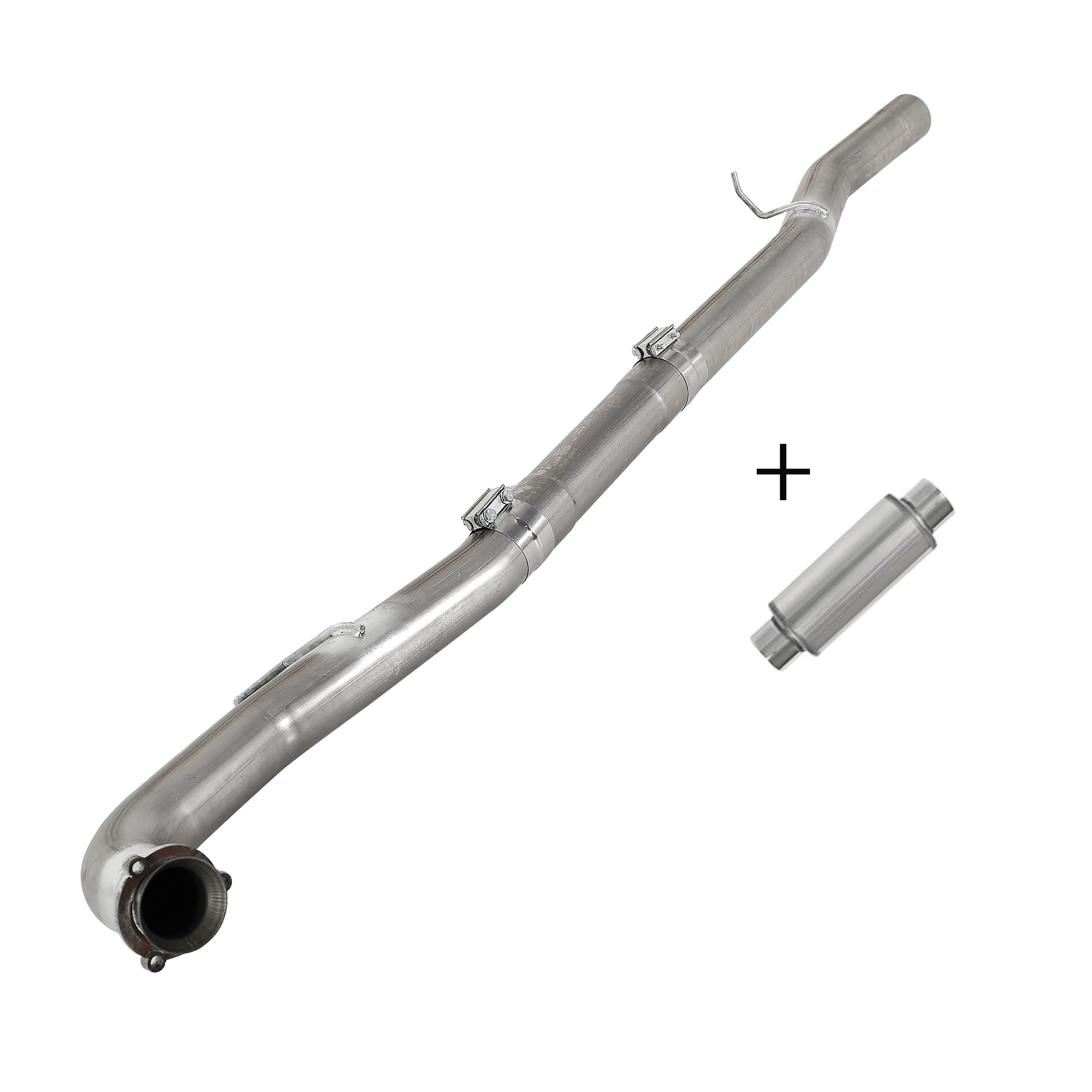 4"/5" DPF Delete Pipe | EGR Delete | 2011-2016 GM/Chevy Duramax 6.6L