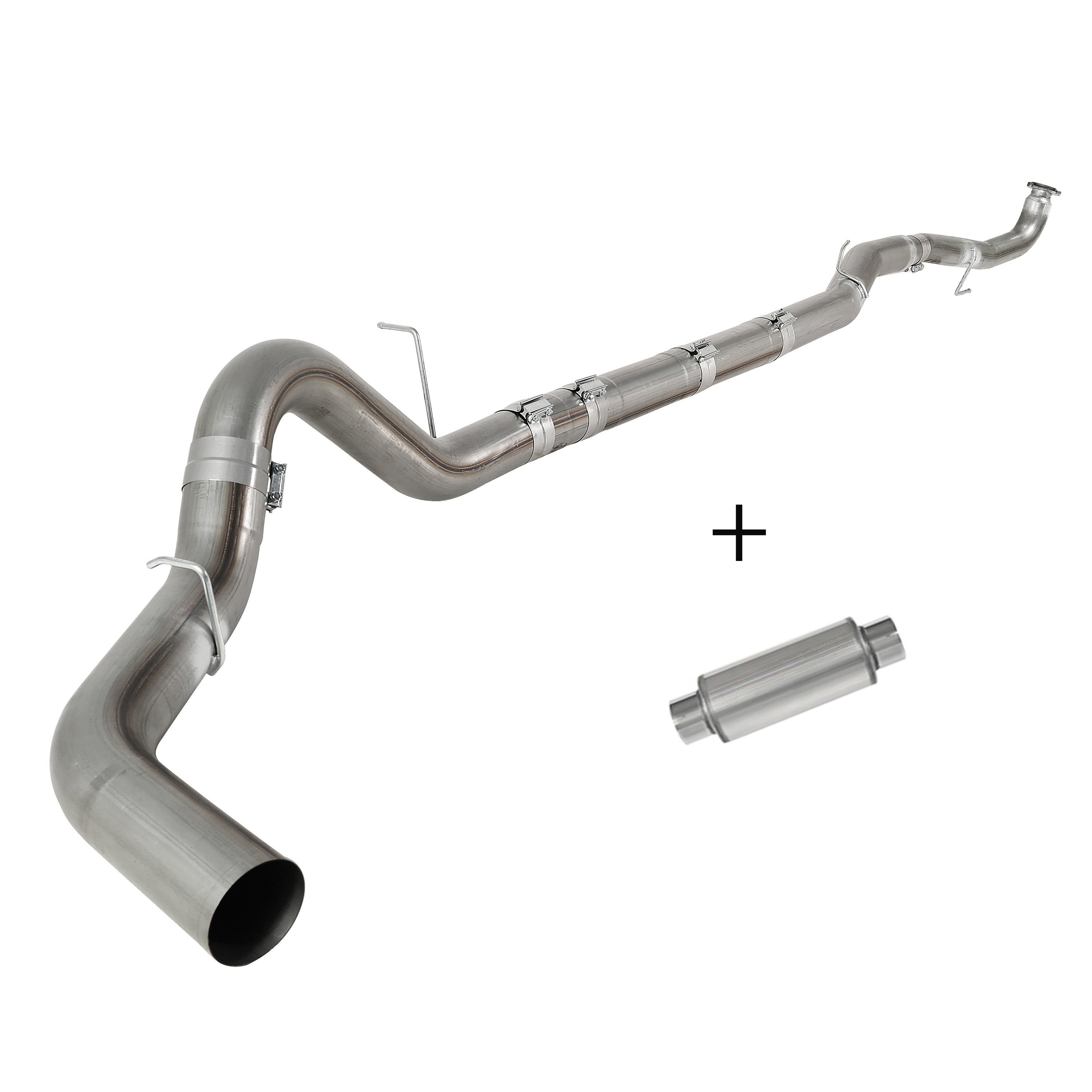 4"/5" DPF Delete Pipe | EGR Delete | 2011-2016 GM/Chevy Duramax 6.6L