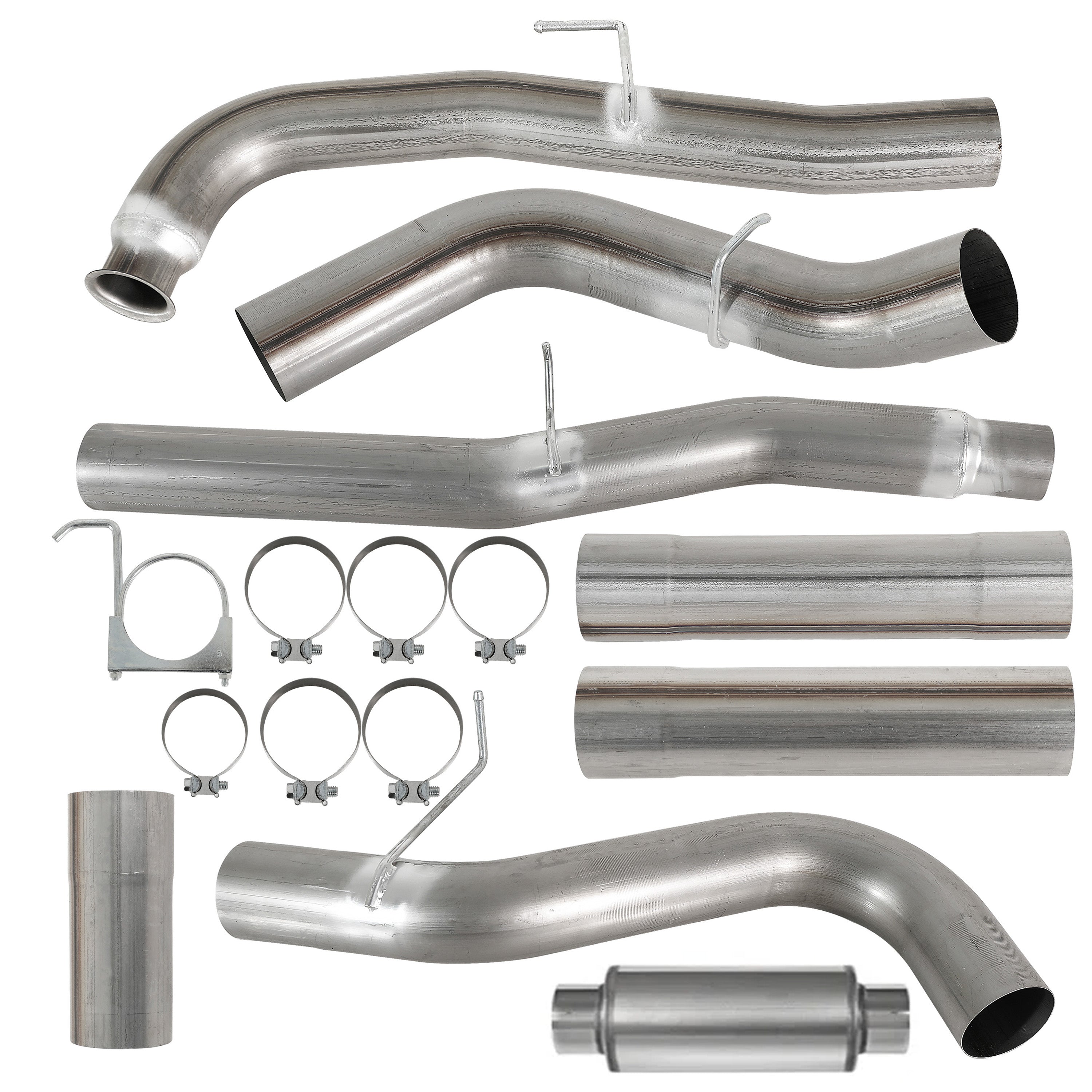 4"/5" DPF Delete Pipe | EGR Delete | 2011-2016 GM/Chevy Duramax 6.6L