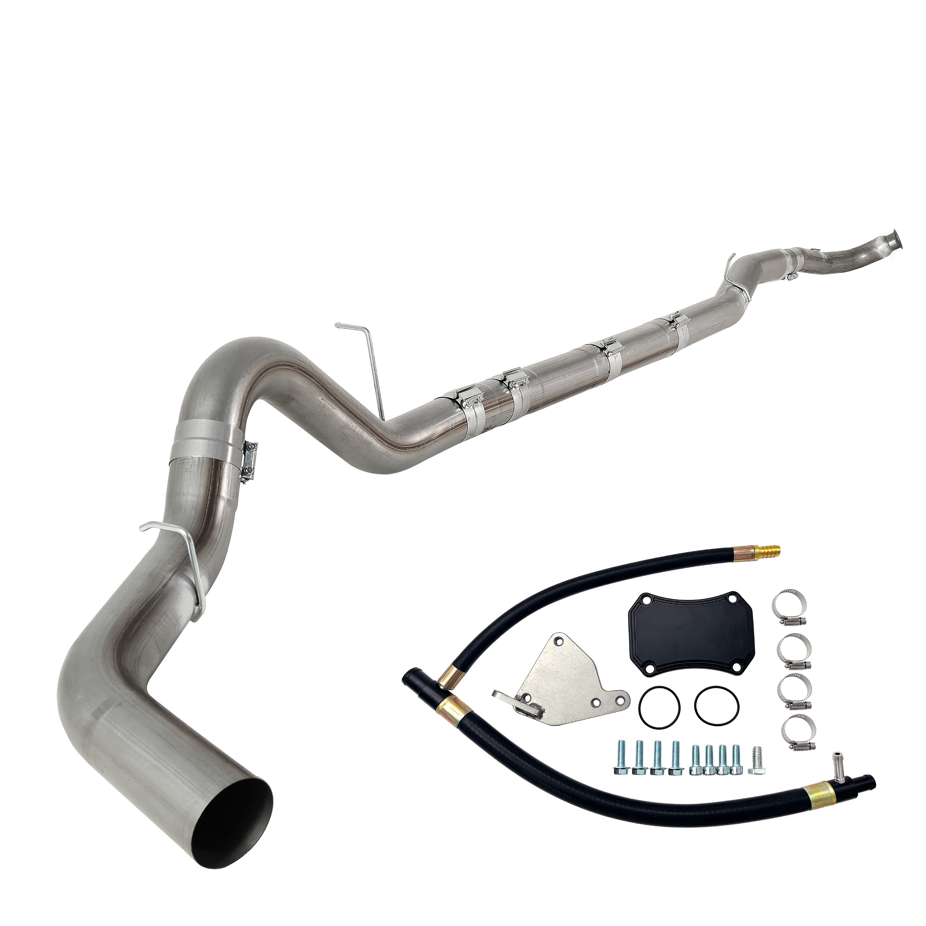 4"/5" DPF Delete Pipe | EGR Delete | 2011-2016 GM/Chevy Duramax 6.6L