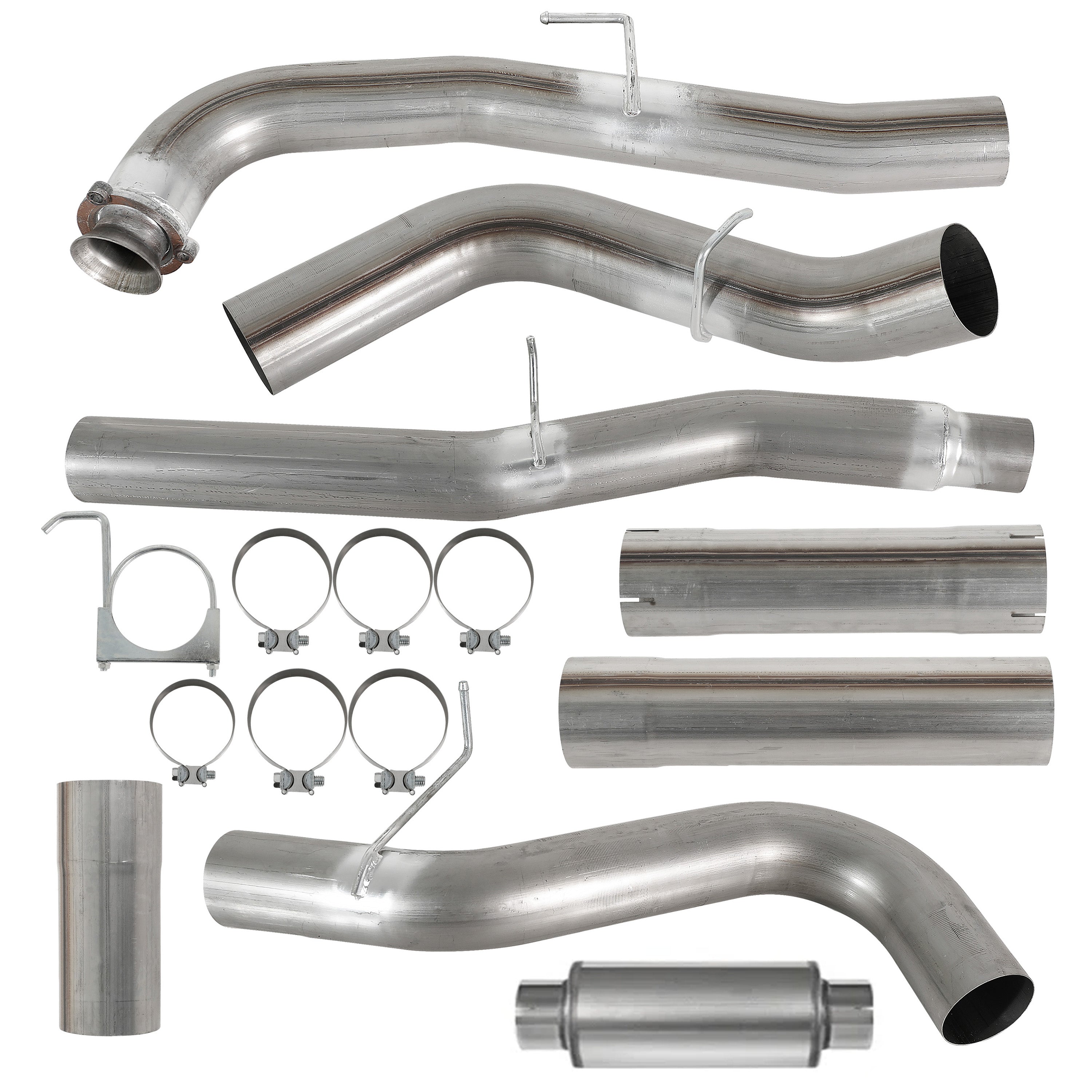 4"/5" DPF Delete Pipe | EGR Delete | 2011-2016 GM/Chevy Duramax 6.6L