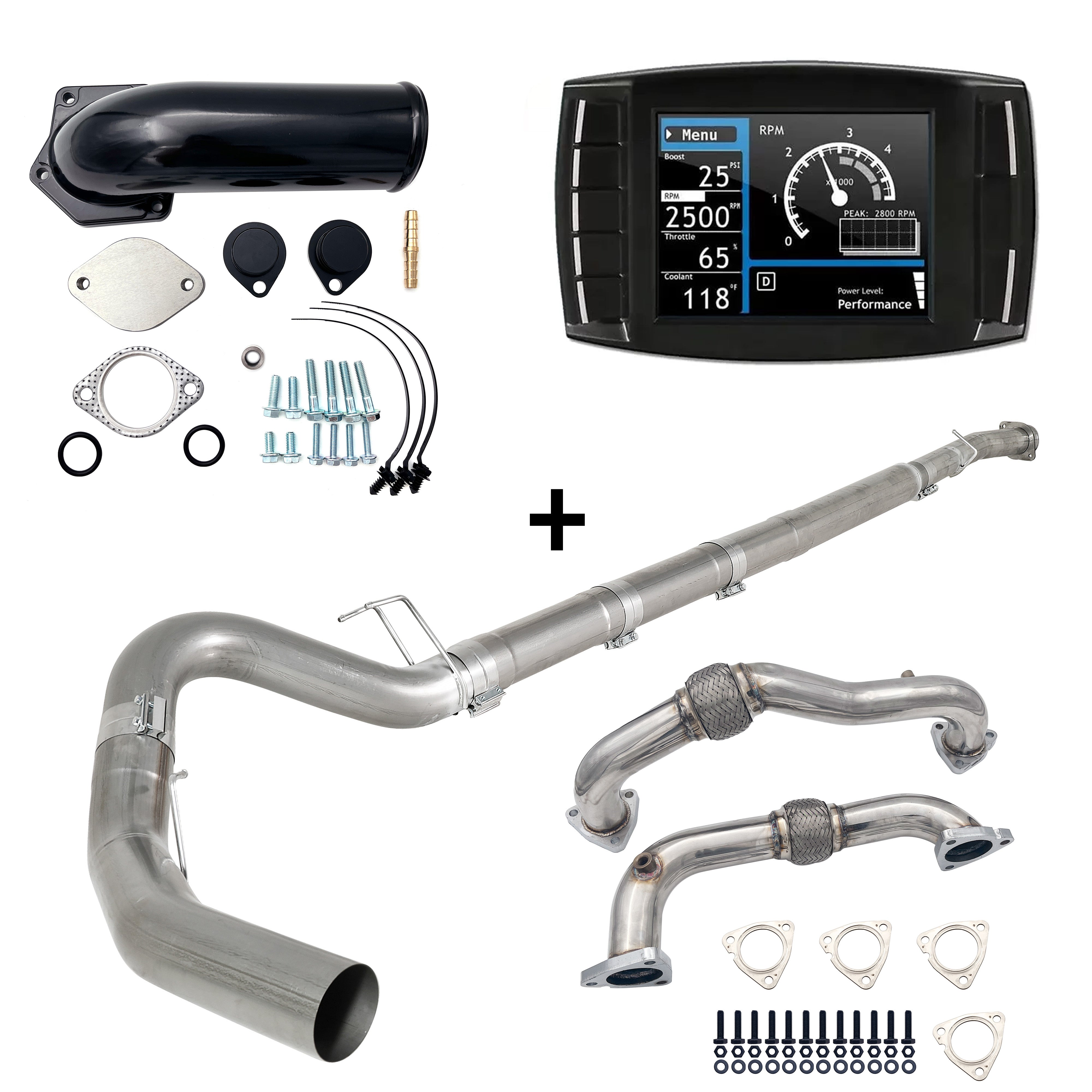 Full Delete Kit DPF/DEF/EGR | 2008-2010 Ford Powerstroke 6.4L