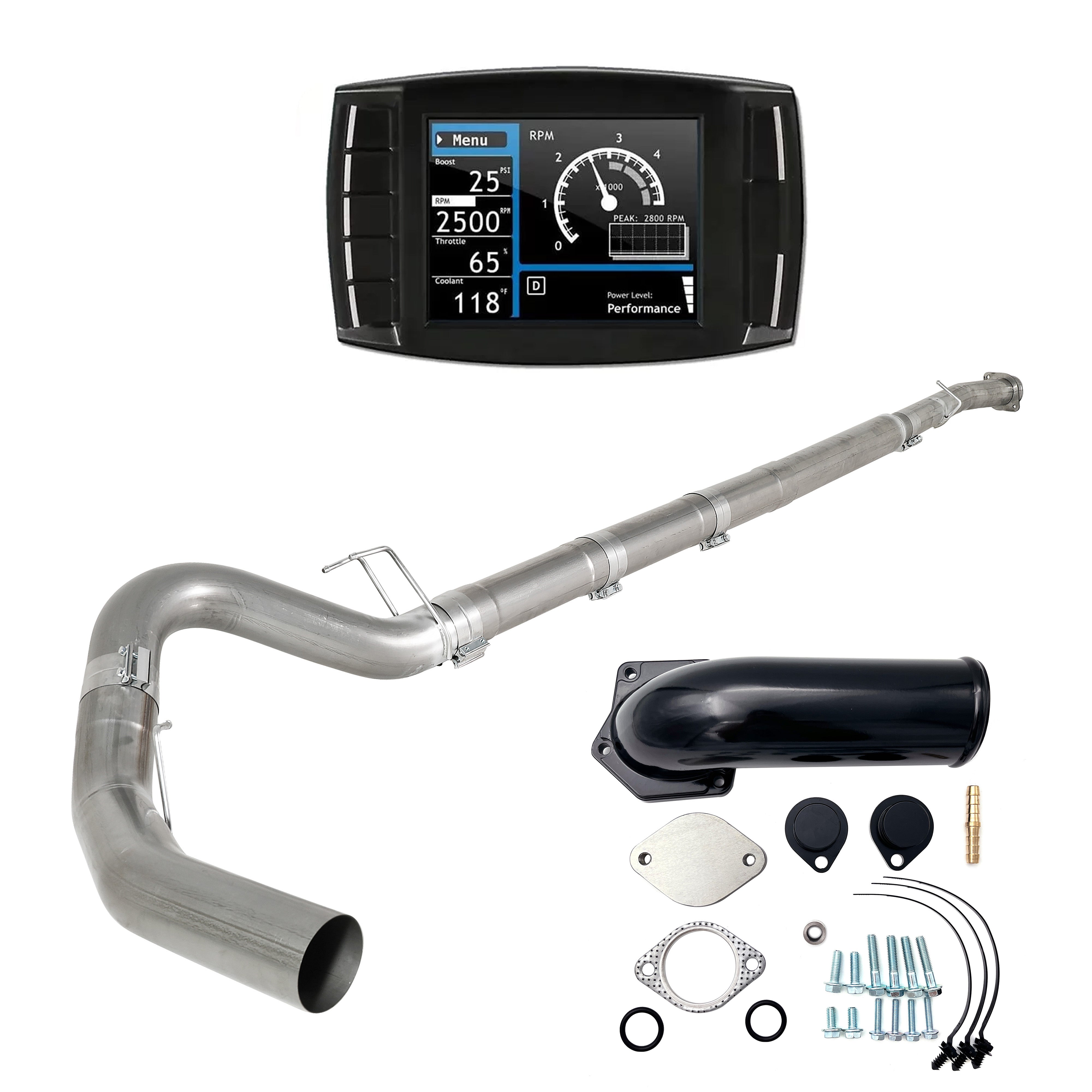 Full Delete Kit DPF/DEF/EGR | 2008-2010 Ford Powerstroke 6.4L