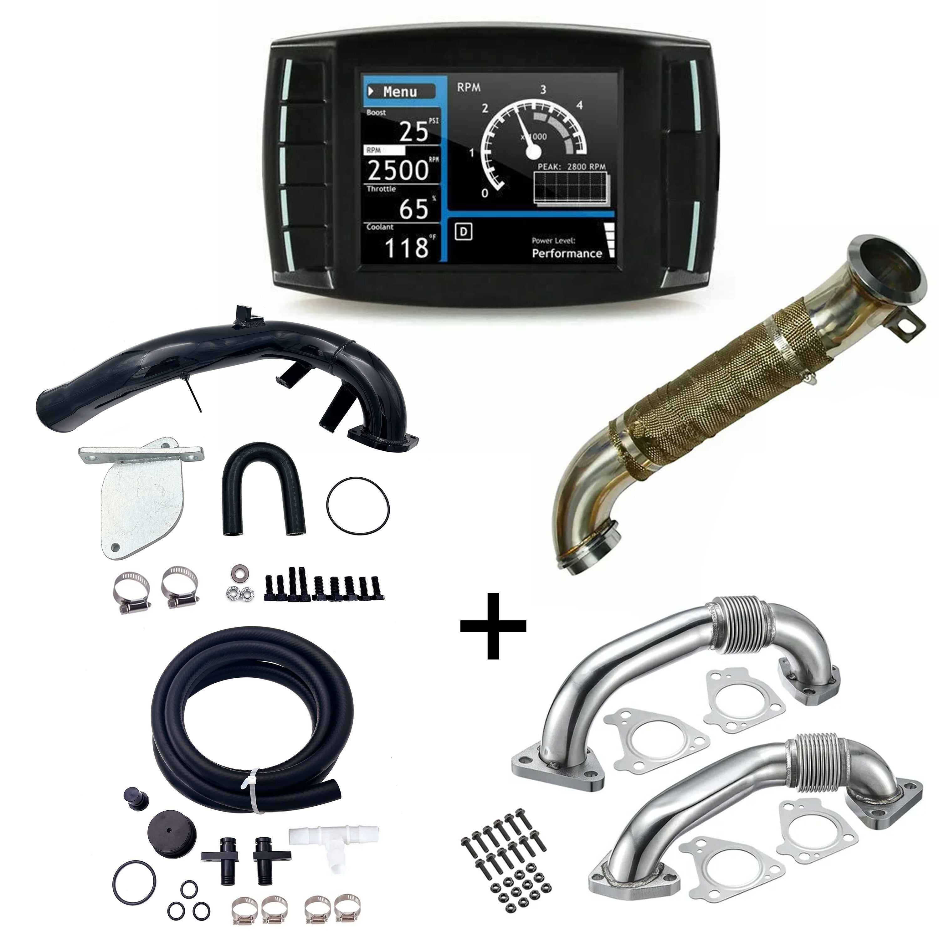 Full Delete Kit DPF/EGR/CCV/DEF | 2007.5-2010 GM/Chevy Duramax LMM 6.6L