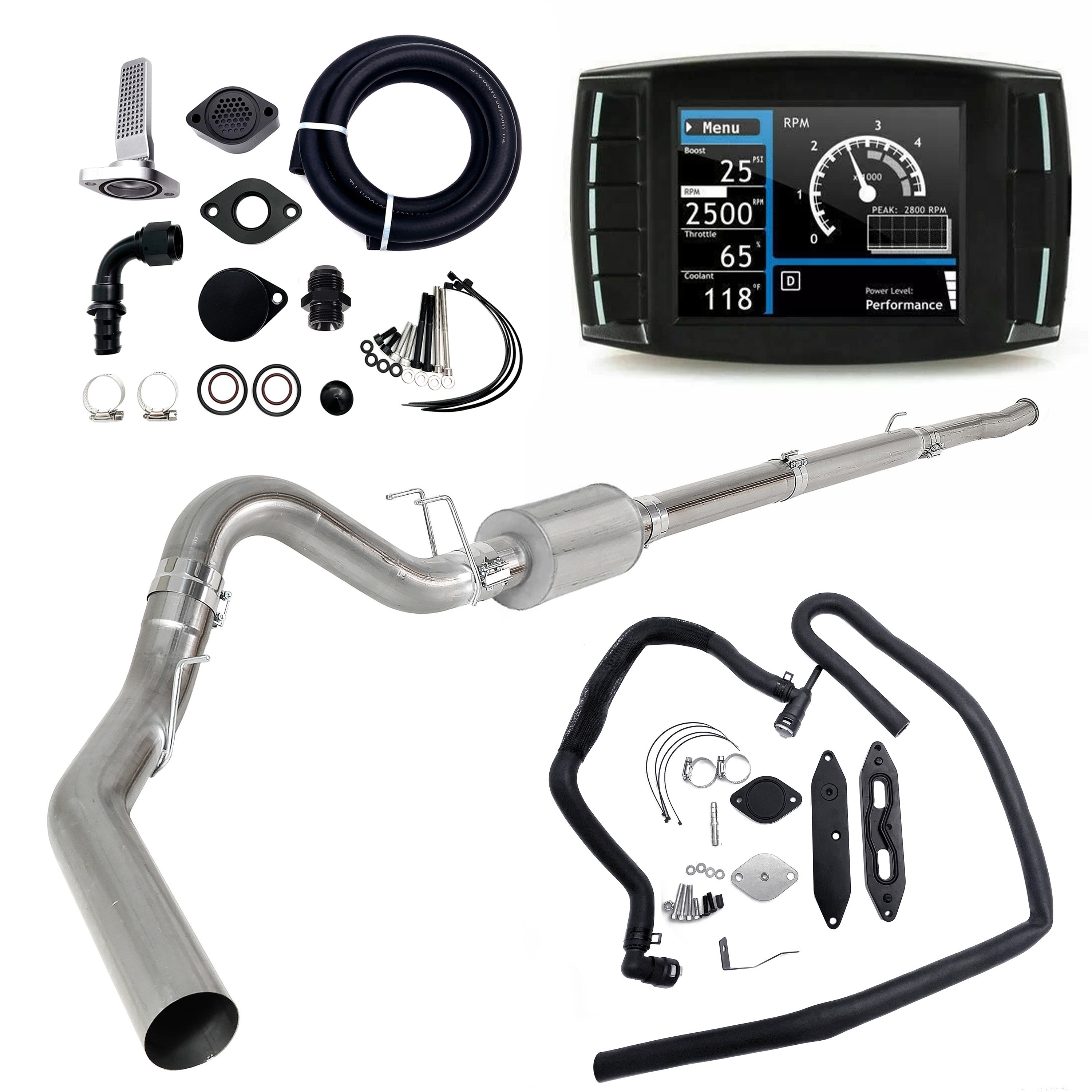 Full Delete Kit DPF/EGR/CCV/DEF | 2011-2019 Ford Powerstroke 6.7L