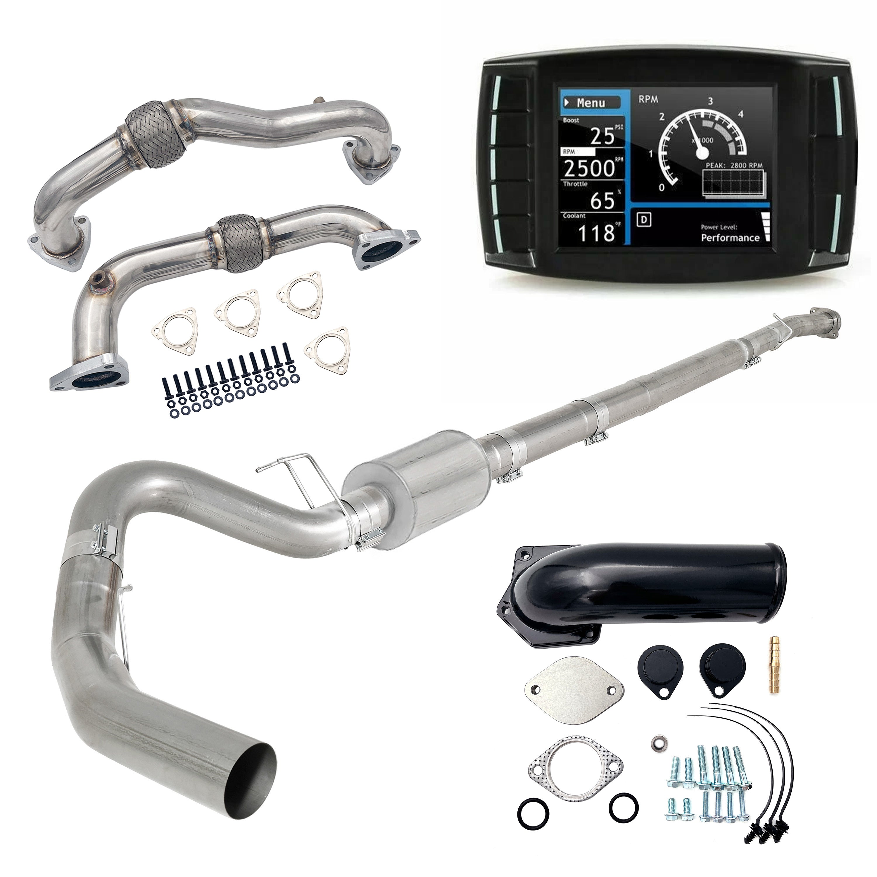 Full Delete Kit DPF/EGR/DEF | 2008-2010 Ford Powerstroke 6.4L