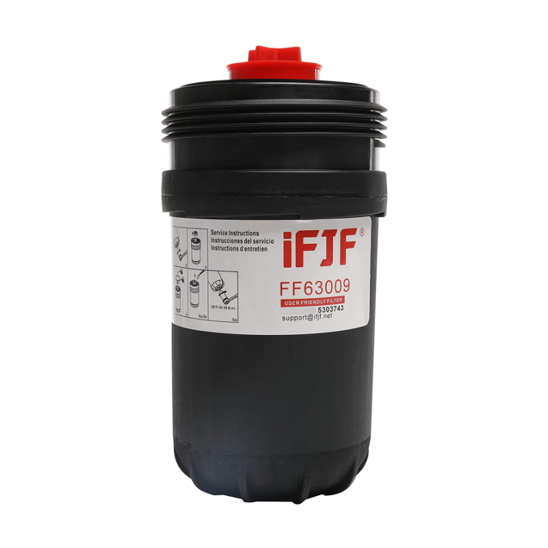 IFJF FF63009 Fuel Filter Replaces Fleetguard Cummins FH22168 5303743 F ...