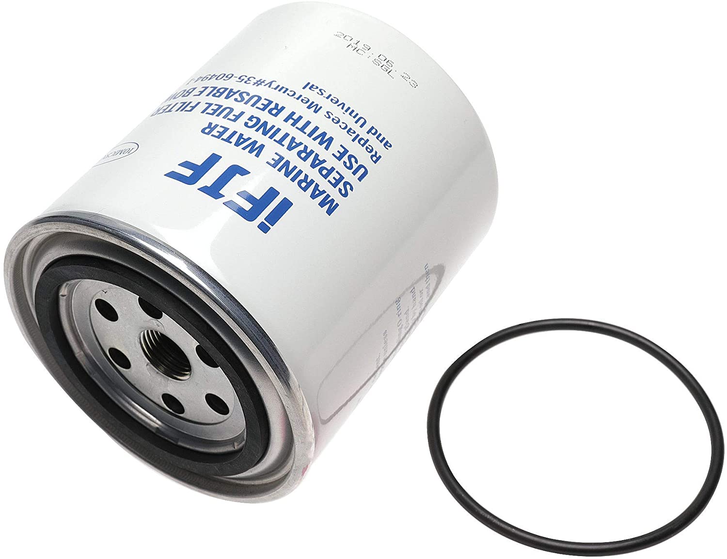 iFJF S3213 Fuel Water Separating Filter Replacement Filter with O-ring fit 3/8 Inch NPT Outboard Motors 802893Q01